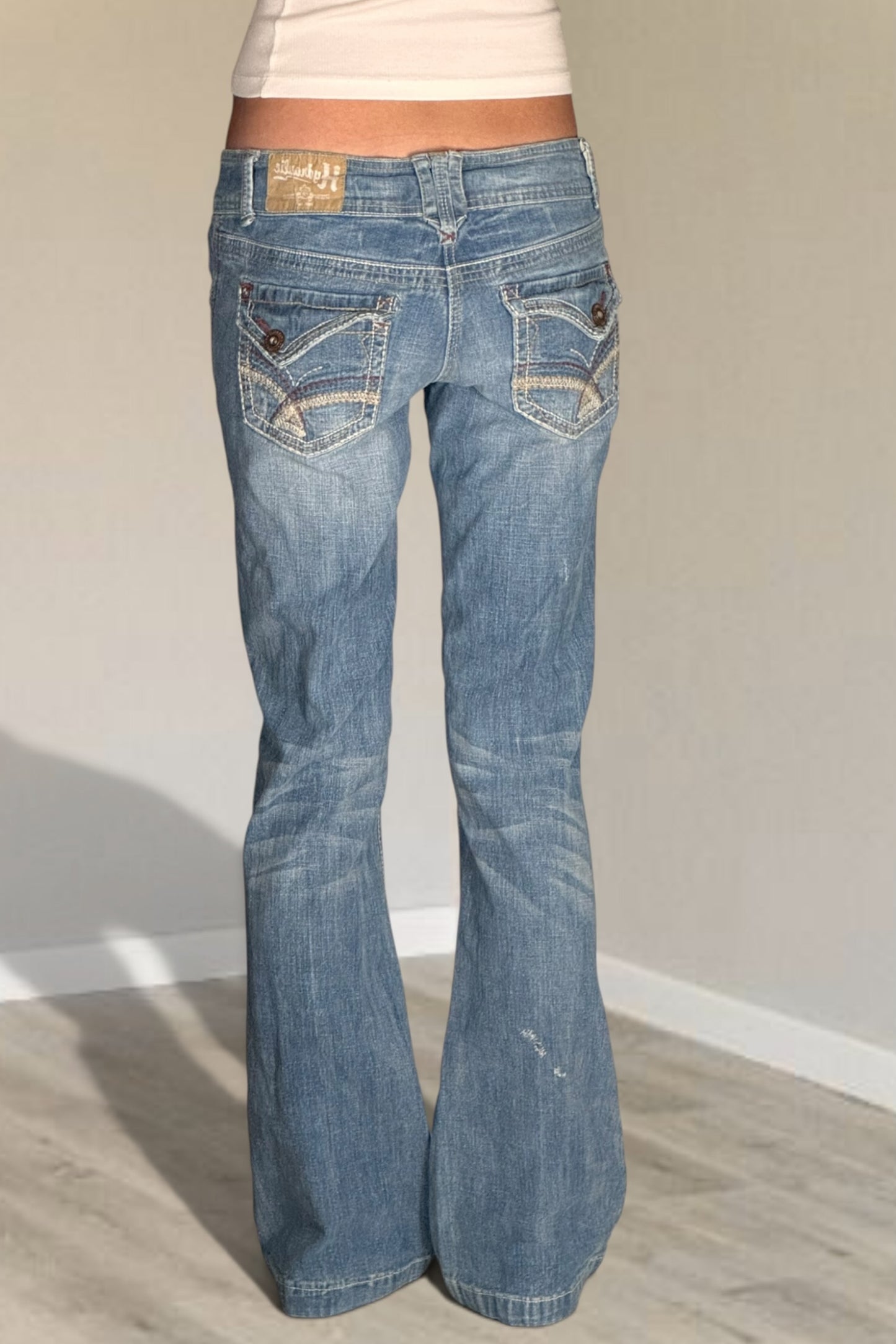 Lågmidjade jeans stl: XS
