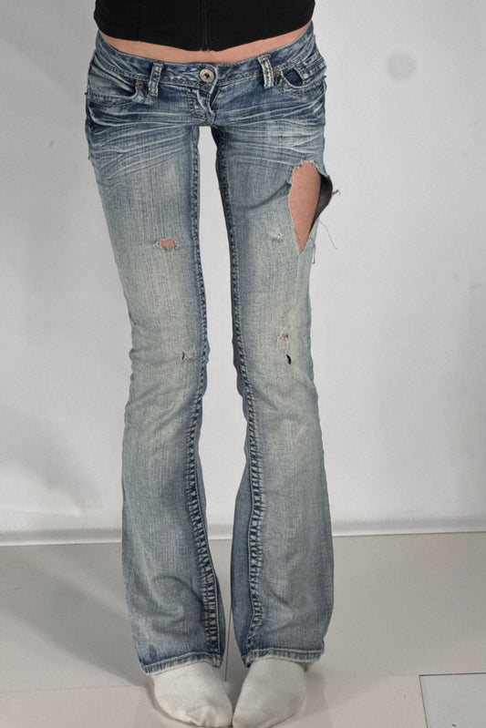 Lågmidjade jeans stl: XXS