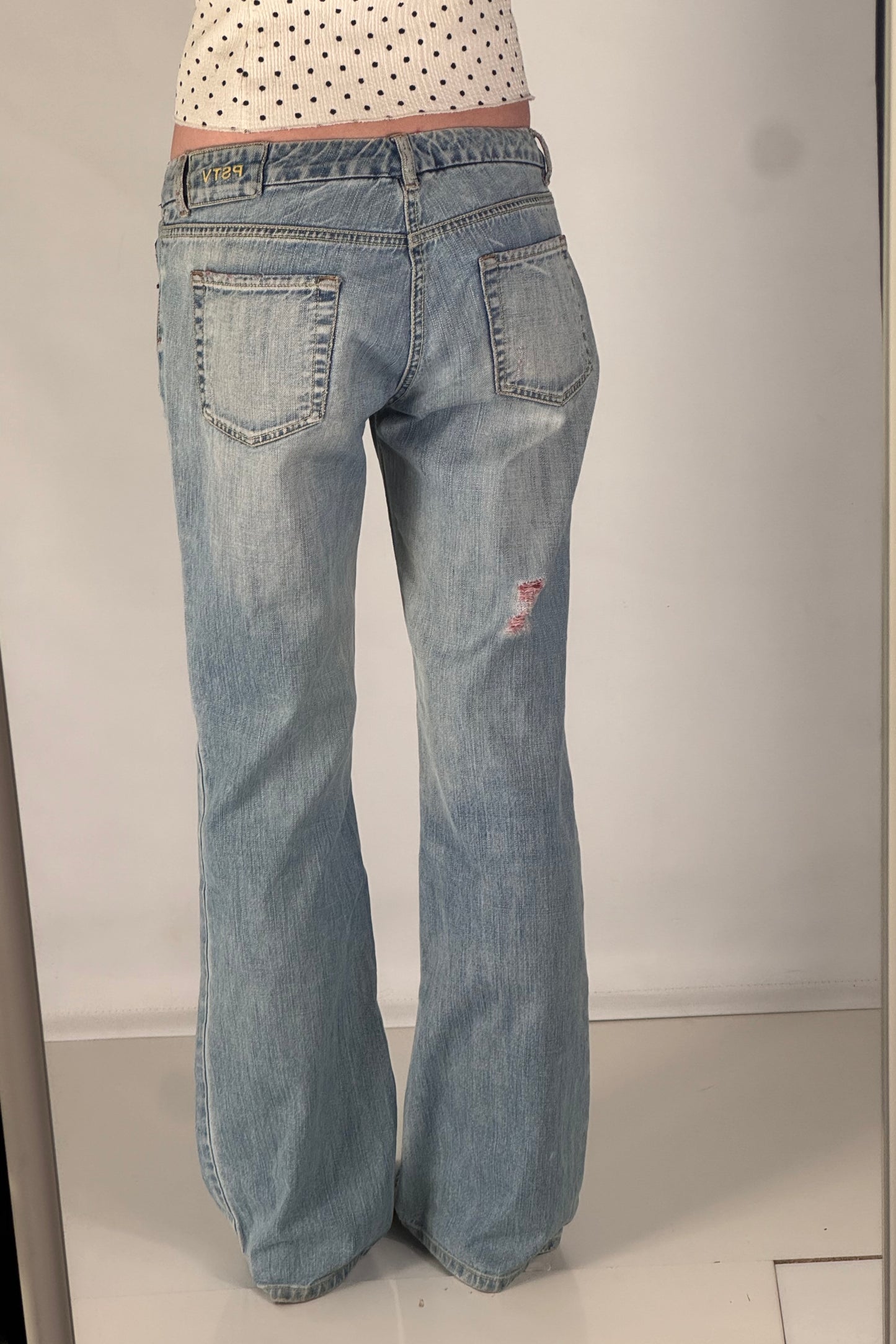 Lågmidjade jeans stl: XS/S