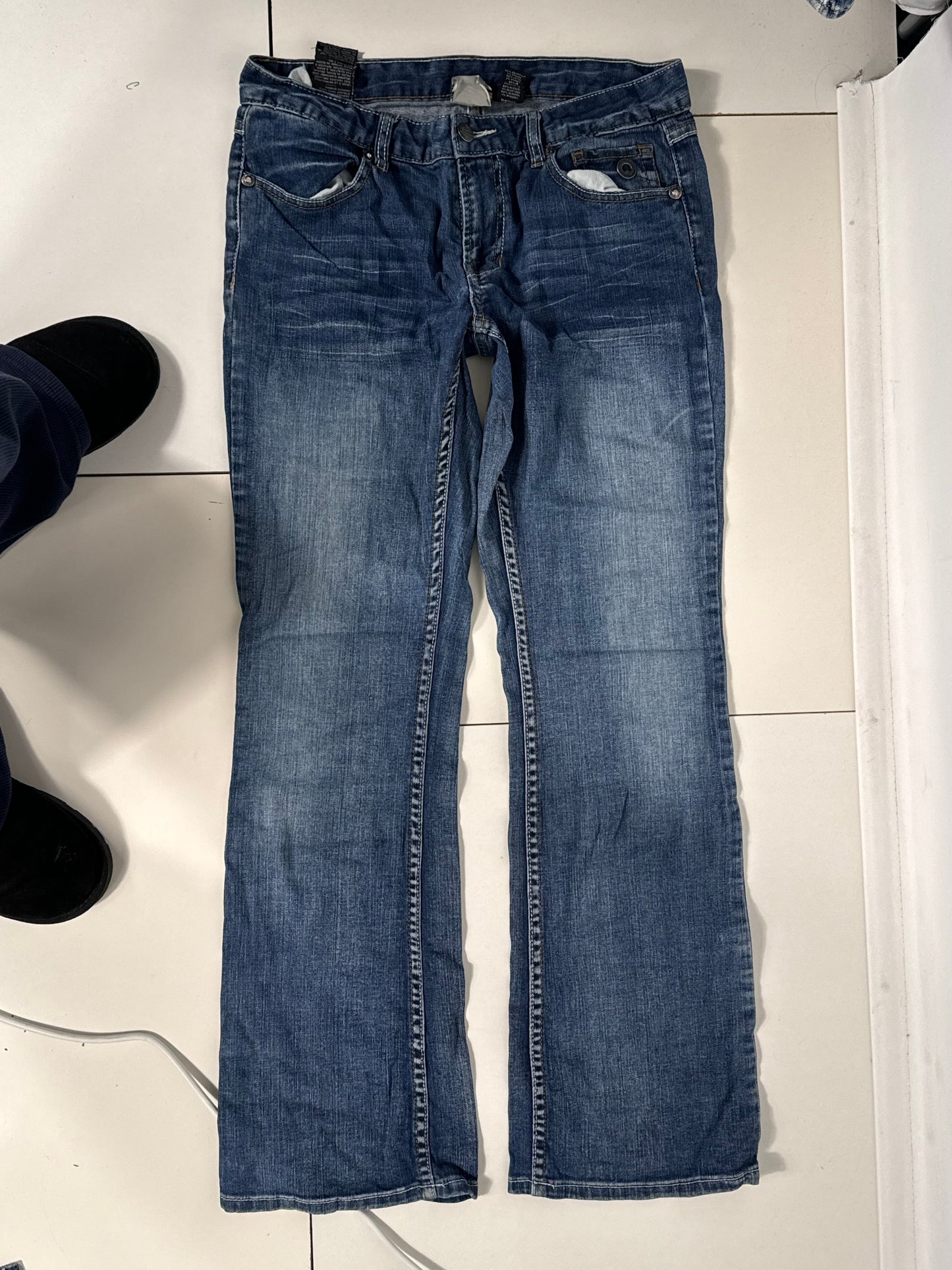 Lågmidjade jeans stl: S