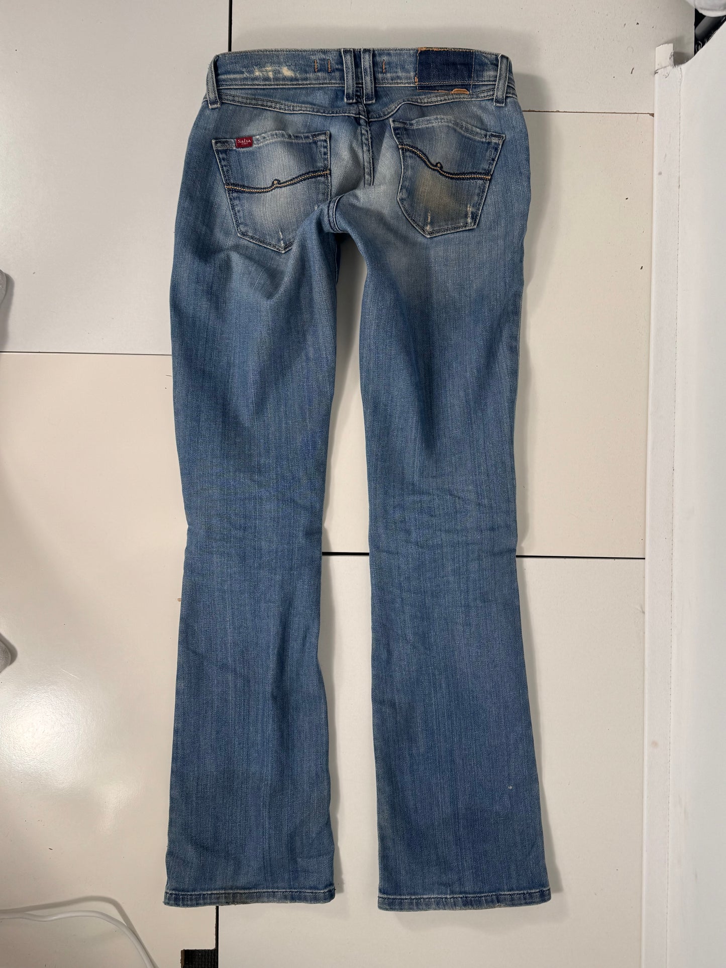 Lavt-sittende jeans str: XS