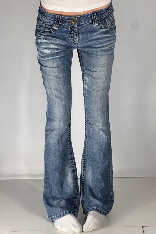 Lågmidjade jeans stl: S