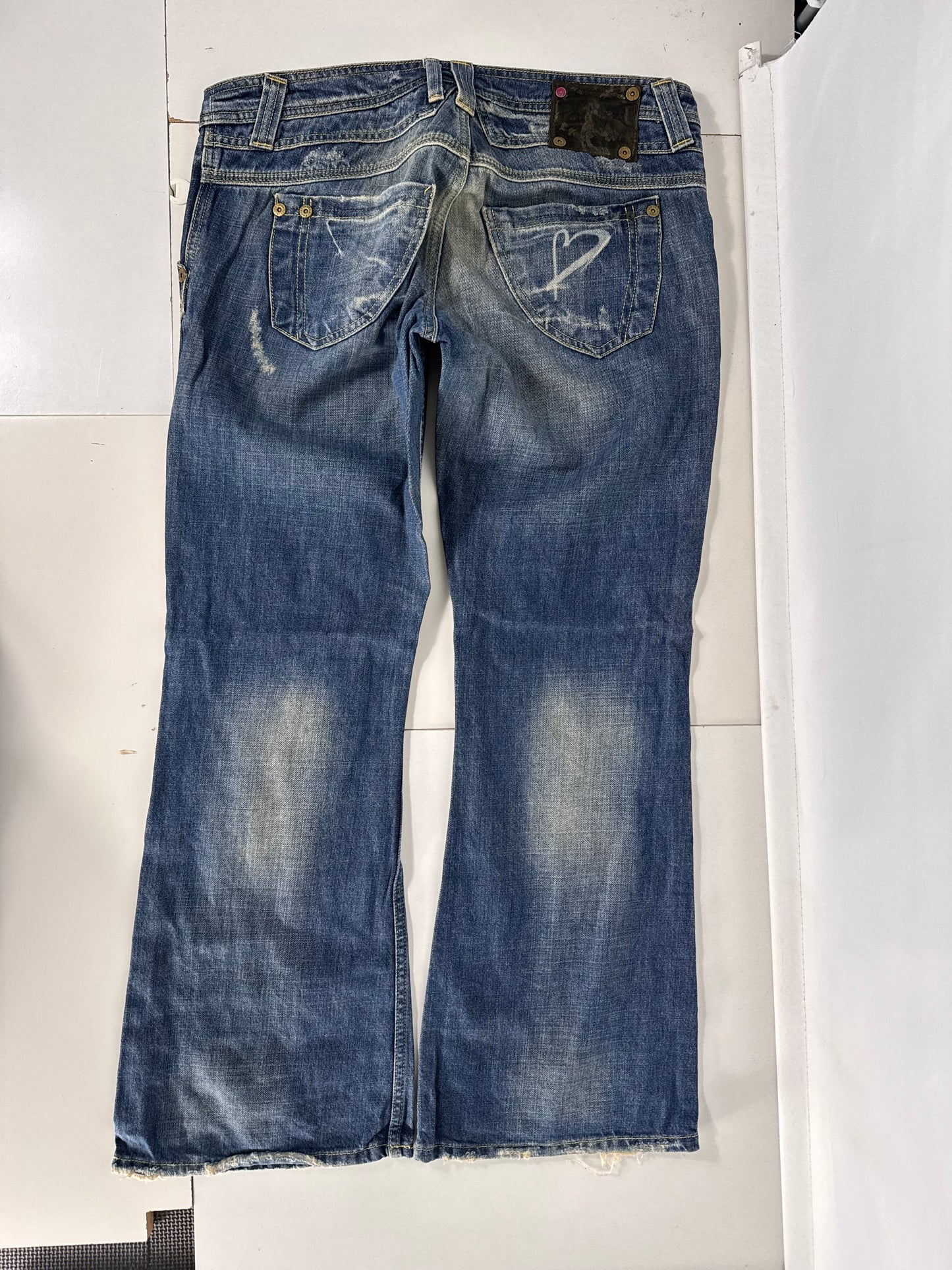 Lågmidjade jeans stl: L