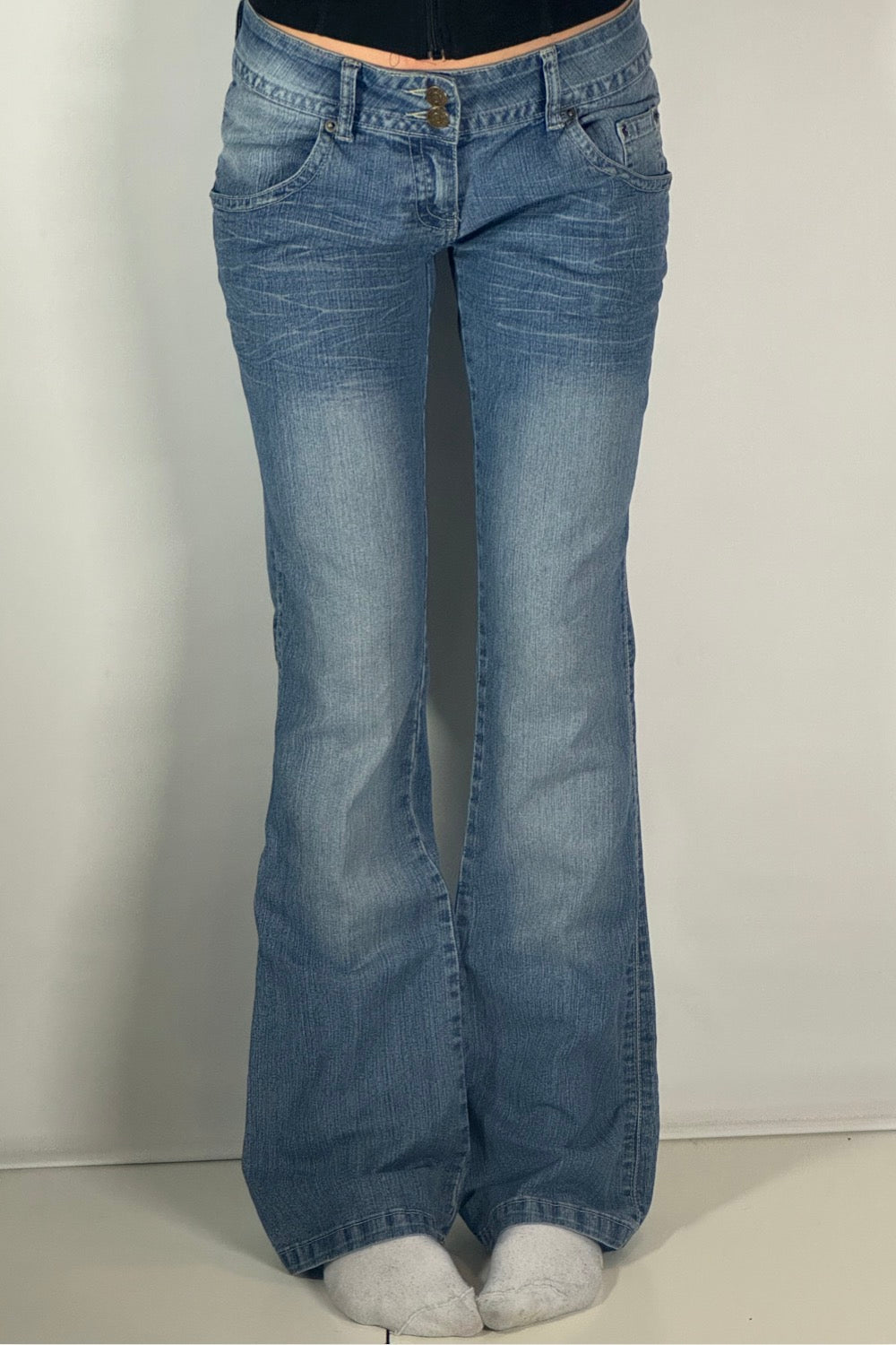 Lågmidjade jeans stl: S/M