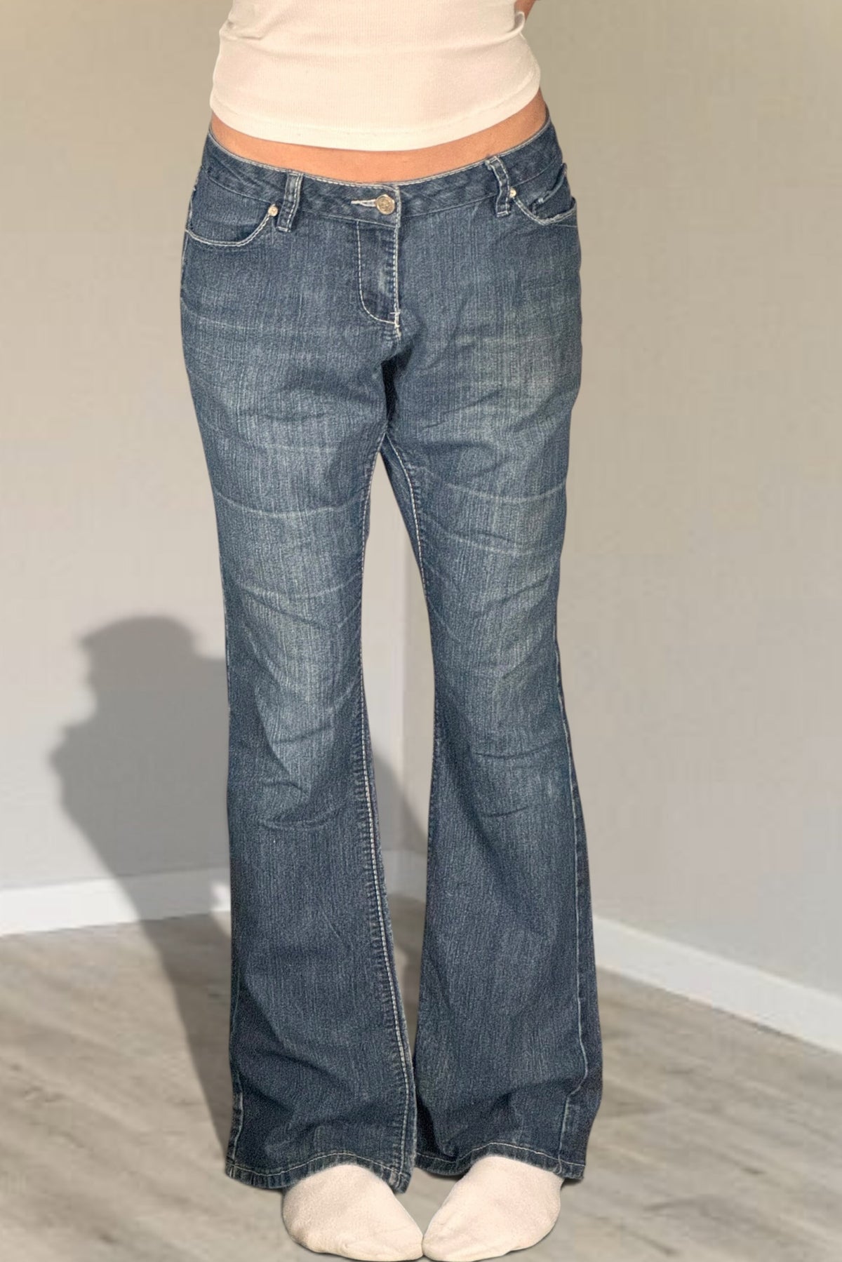 Lågmidjade jeans stl: M