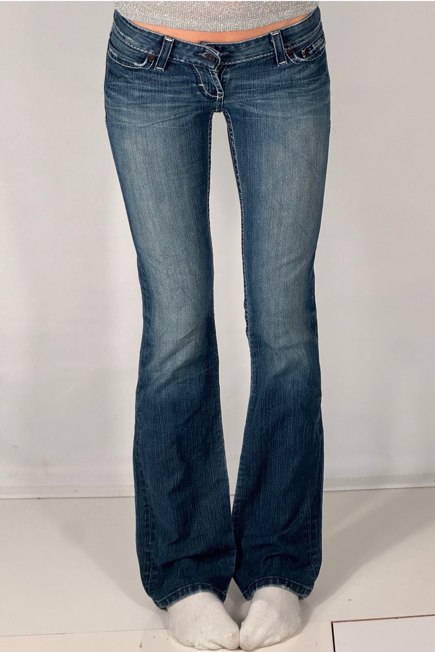 Lågmidjade jeans stl: XS