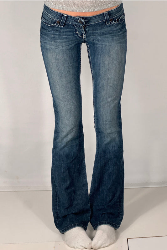 Lågmidjade jeans stl: XS