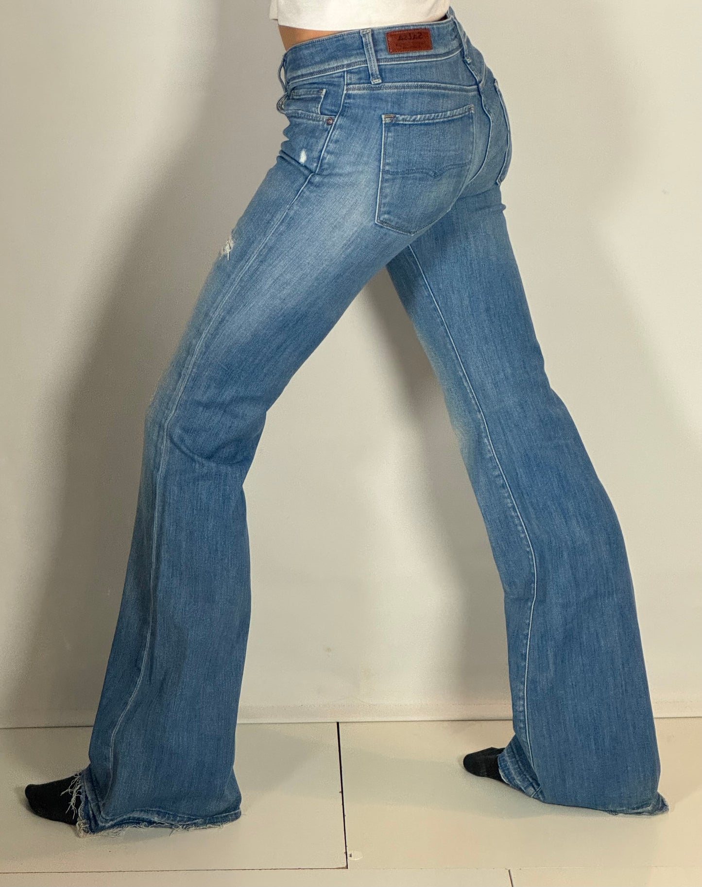 Lågmidjade jeans stl: S