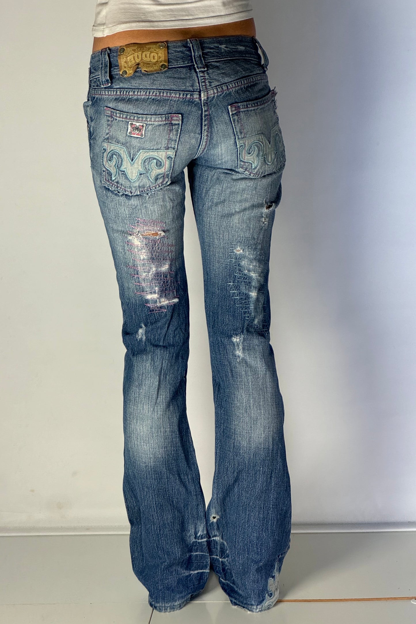 Lågmidjade jeans stl: XS