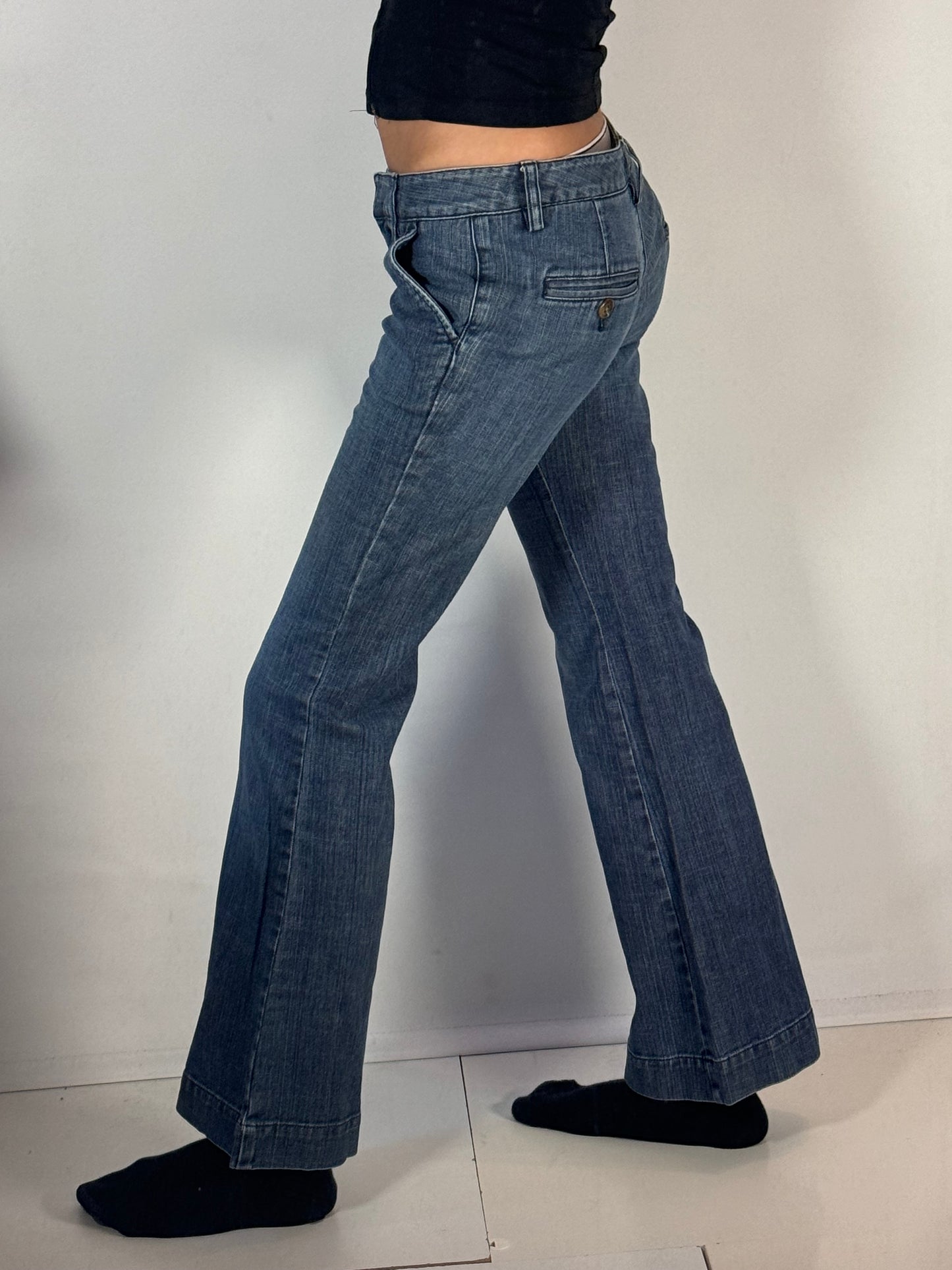 Lågmidjade jeans stl: XS