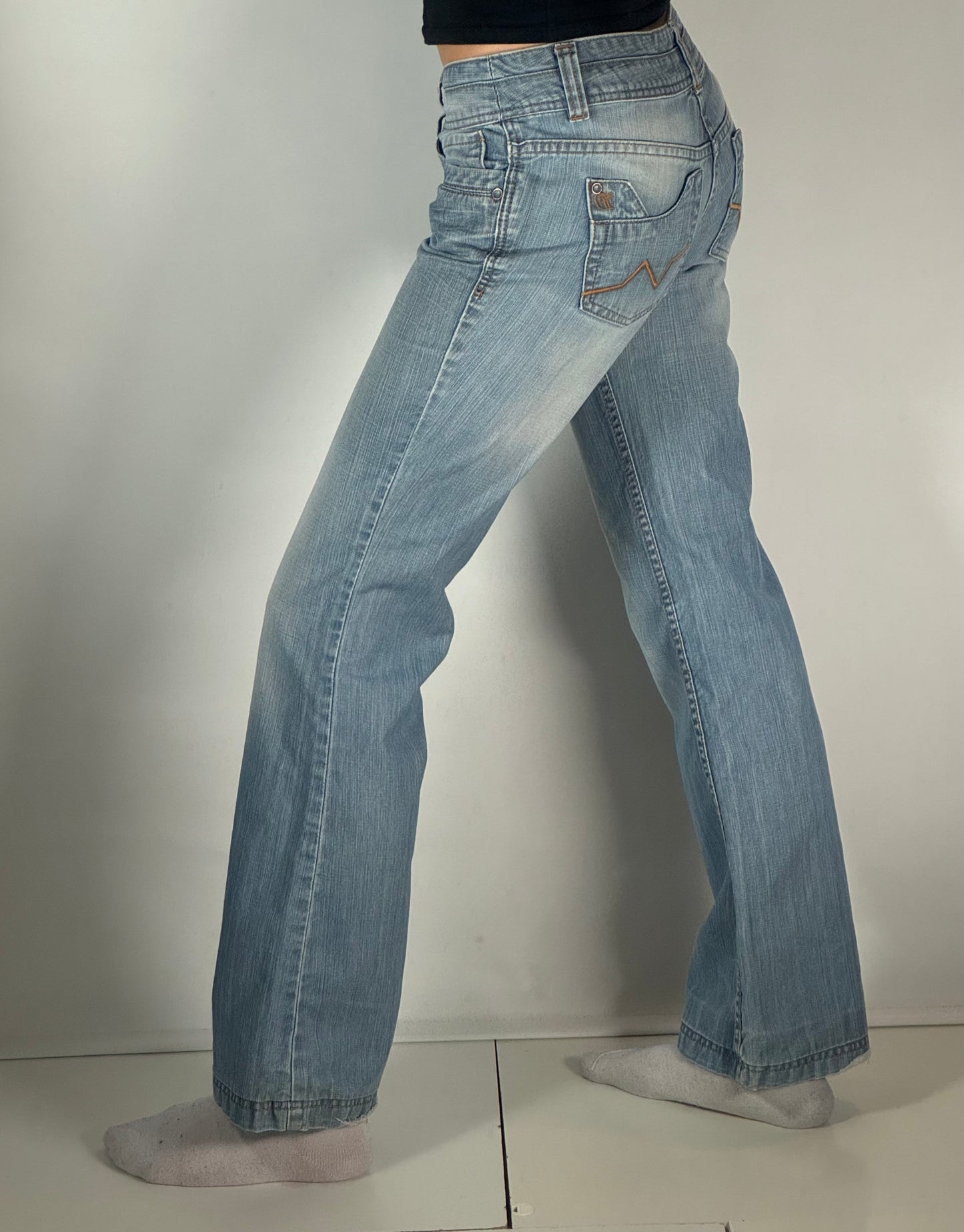 Lågmidjade jeans stl: XS