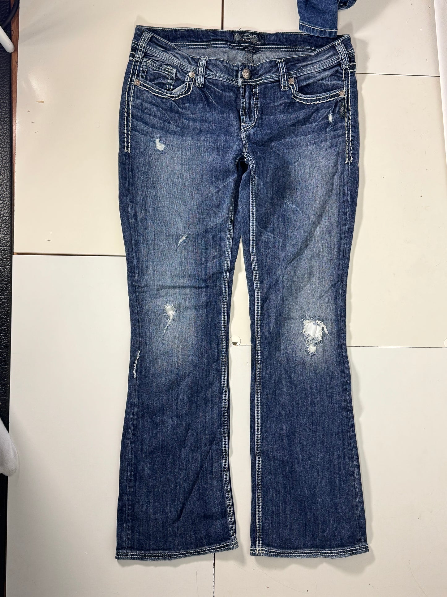Lågmidjade jeans stl: L