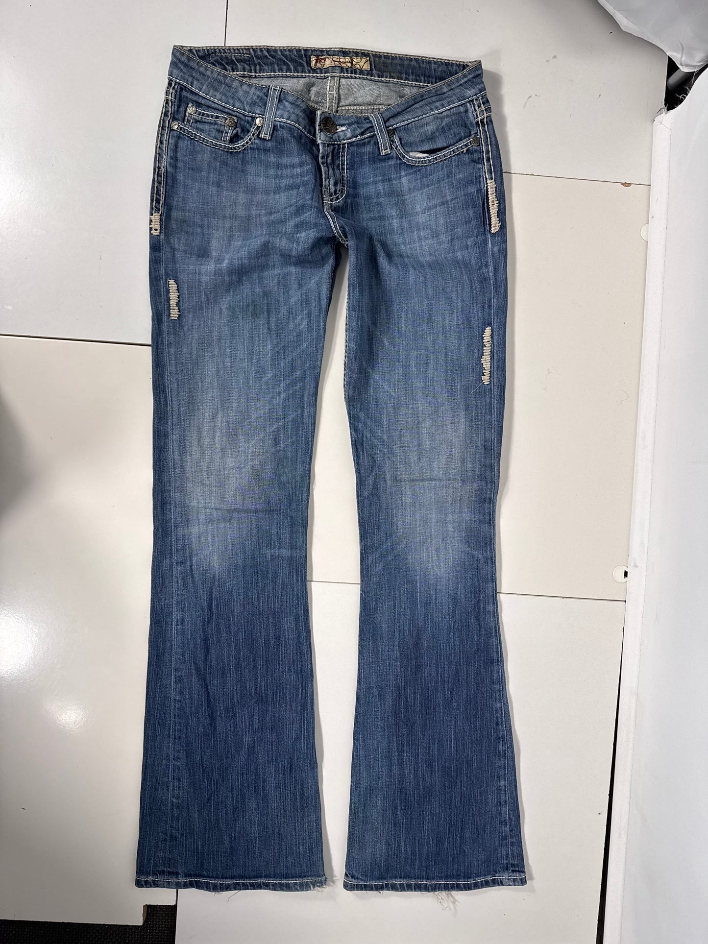 Lågmidjade jeans stl: S/M