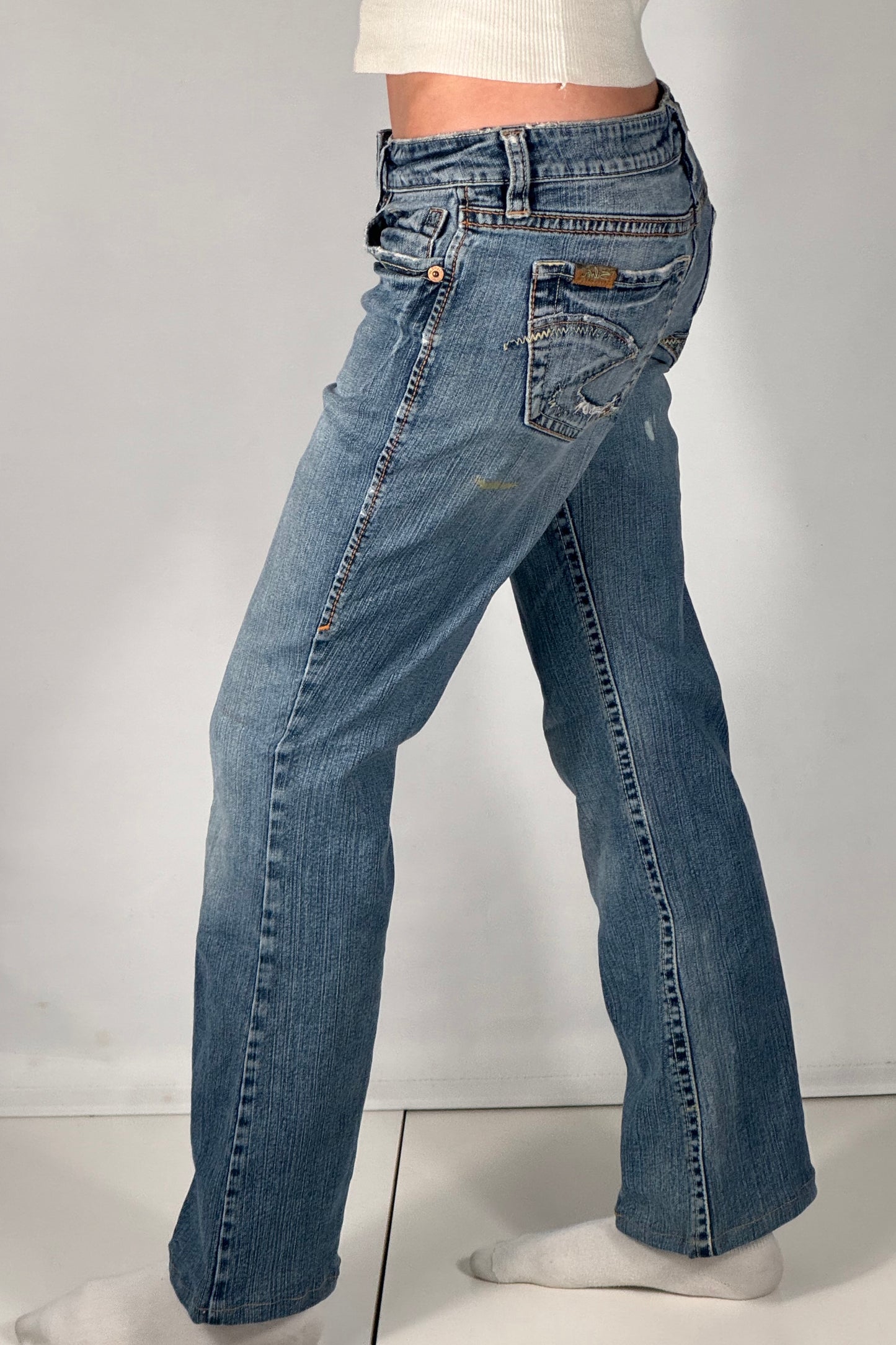 Lågmidjade jeans stl: XS/S