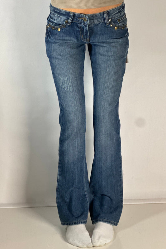 Lågmidjade jeans stl: XS
