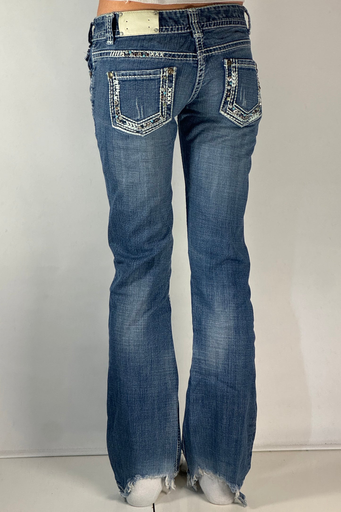 Lågmidjade jeans stl: XS