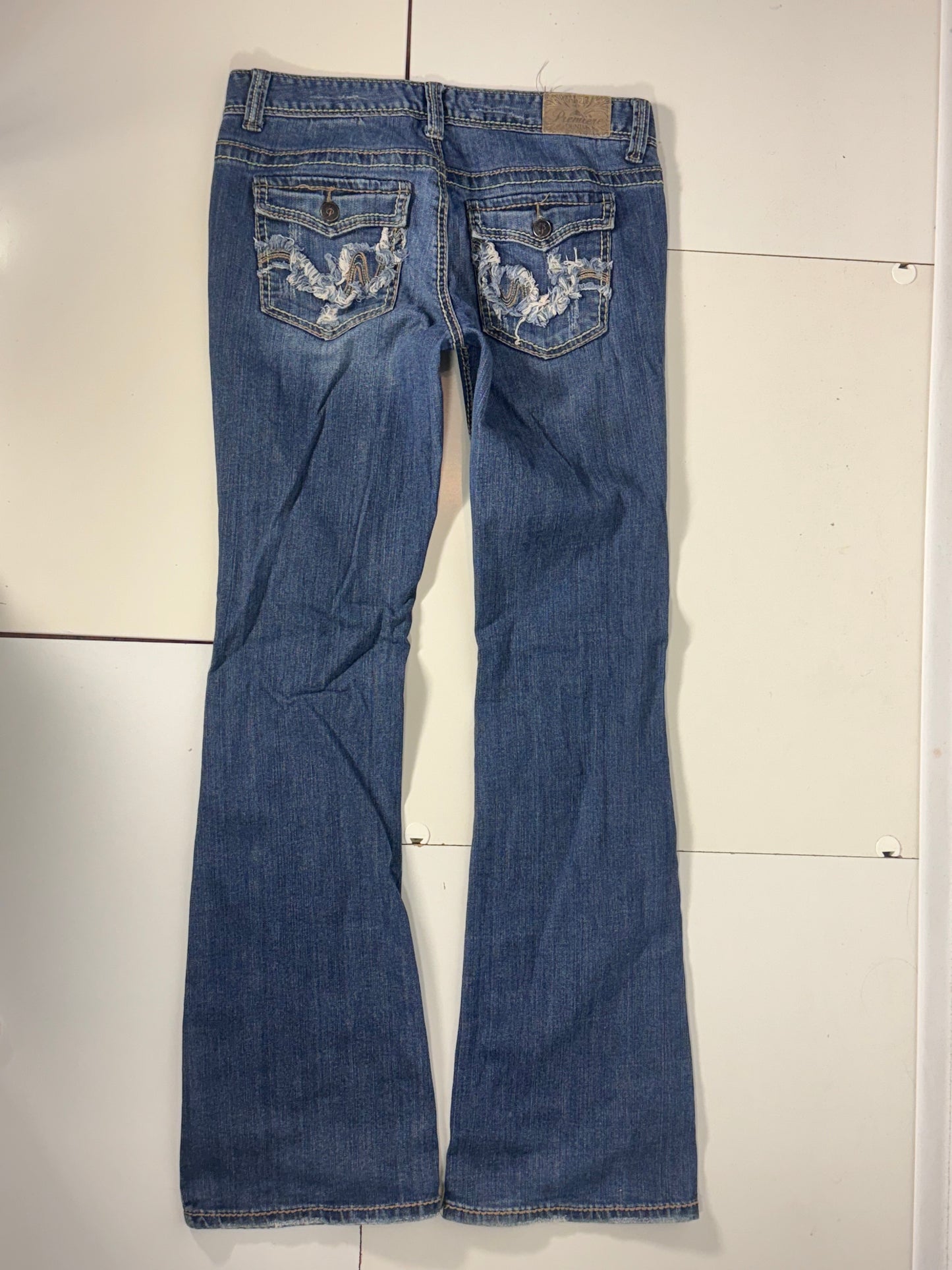 Lågmidjade jeans stl: S
