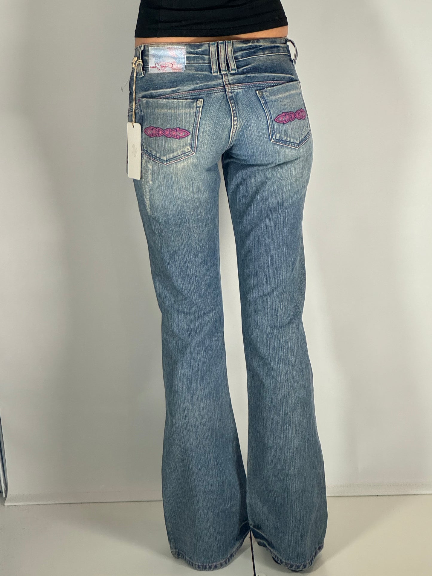 Lågmidjade jeans stl: XS