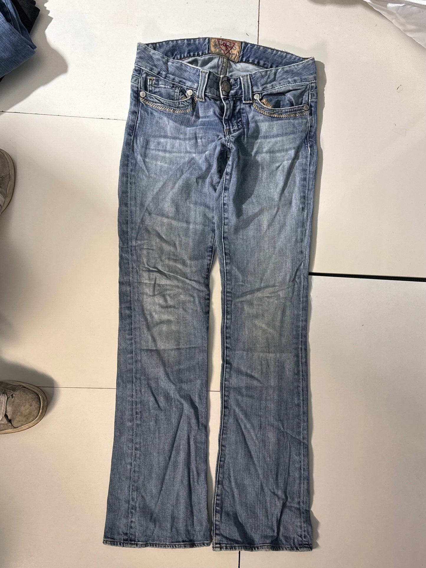 Lågmidjade jeans stl: S