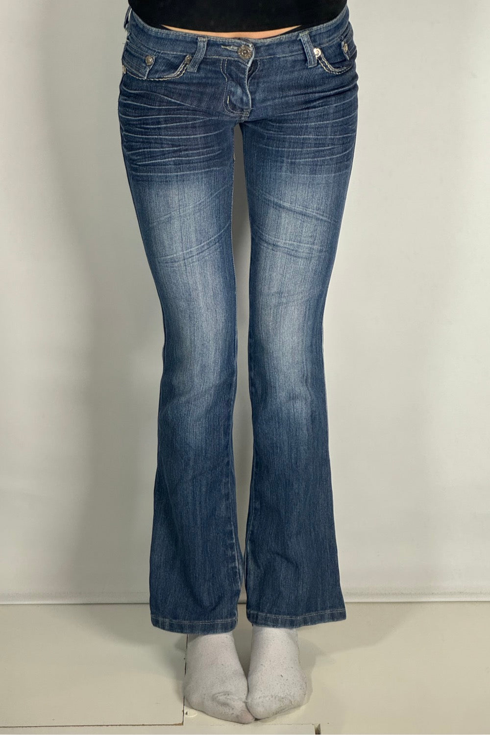 Lågmidjade jeans stl: XXS