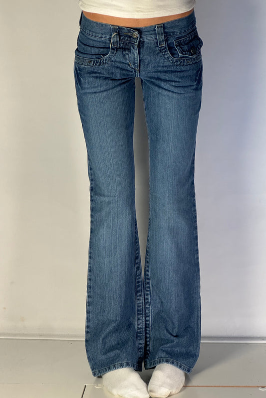 Lågmidjade jeans stl: XXS