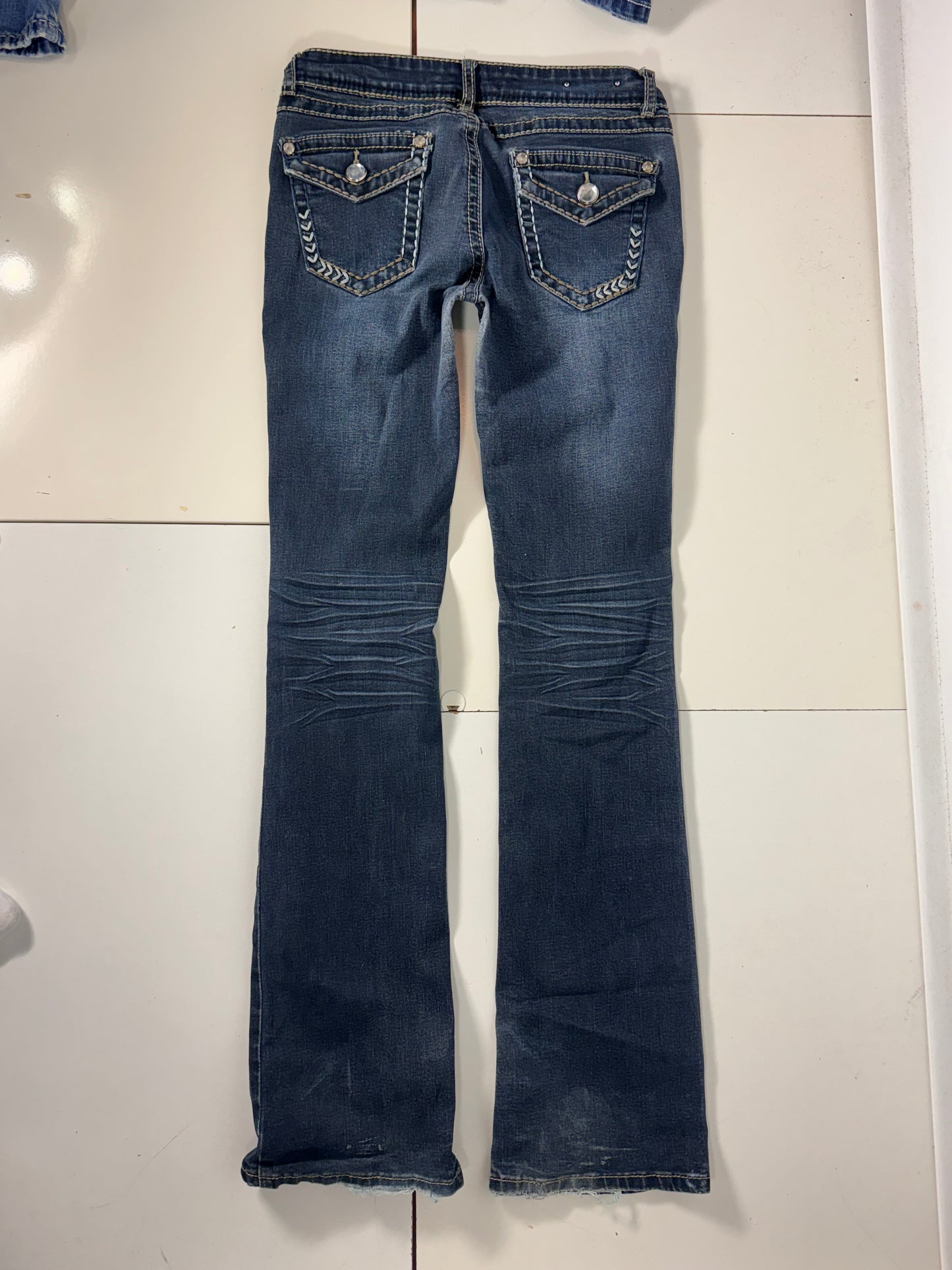 Lågmidjade jeans stl: XS