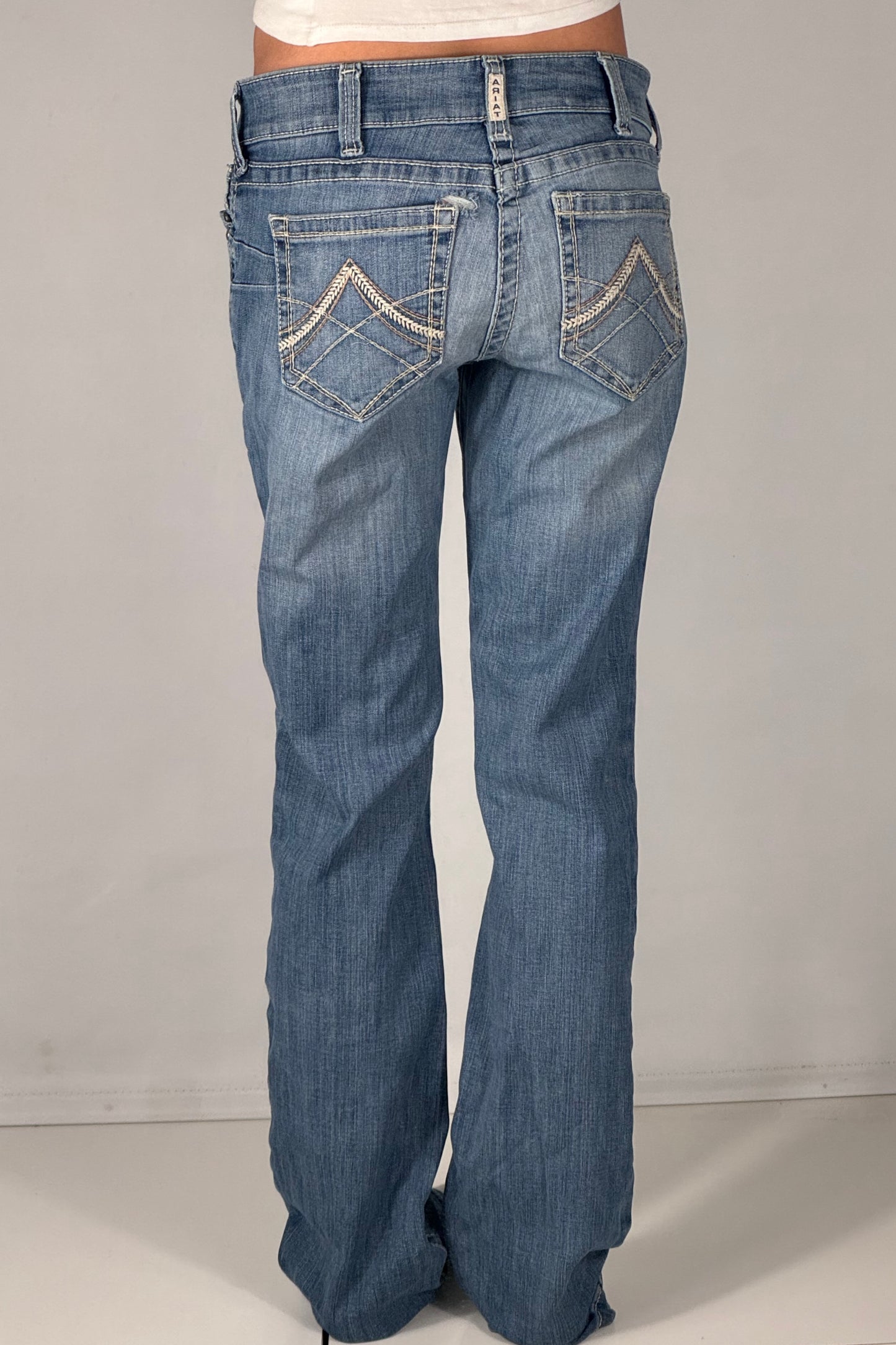 Lågmidjade jeans stl: S