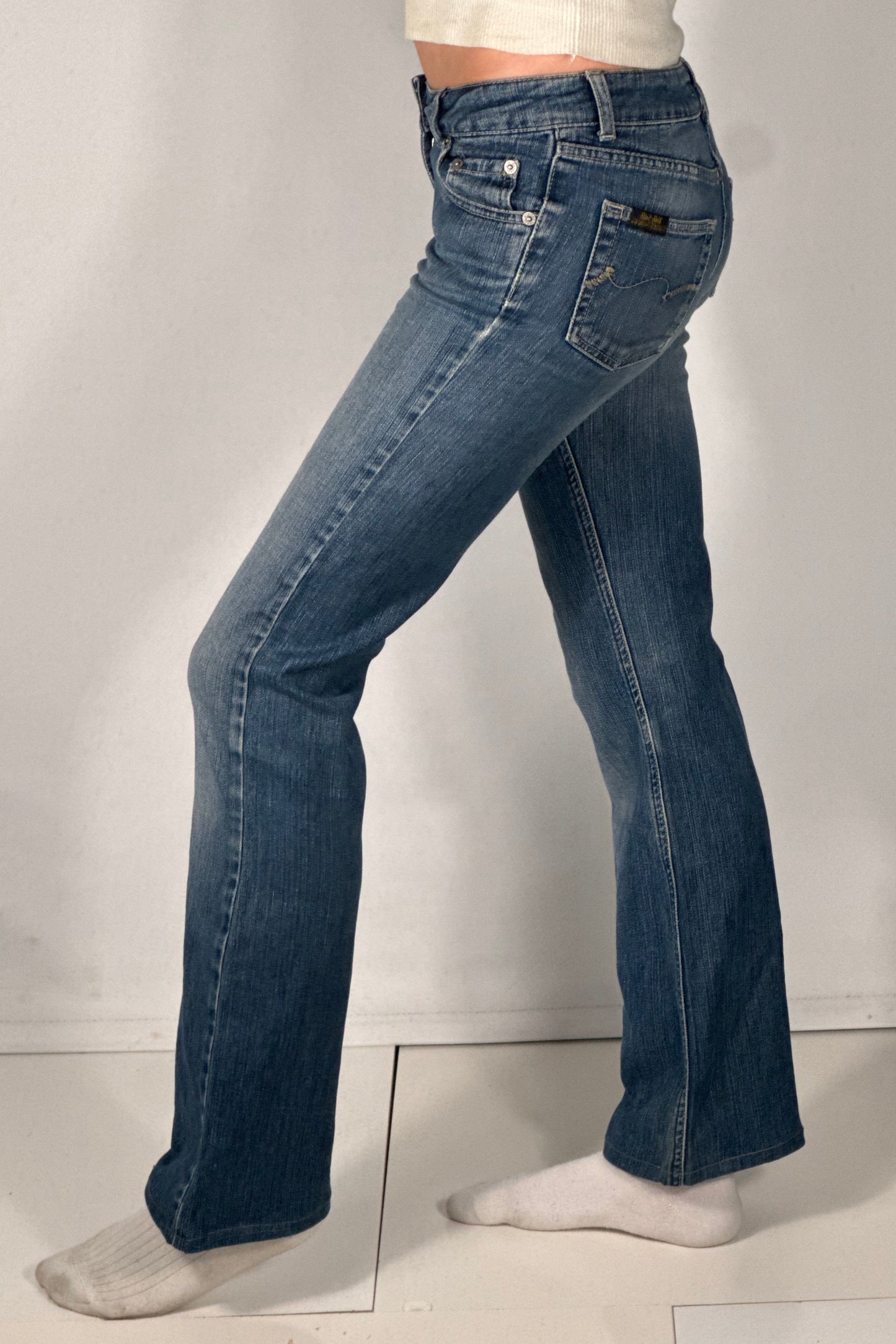 Lågmidjade jeans stl: XXS