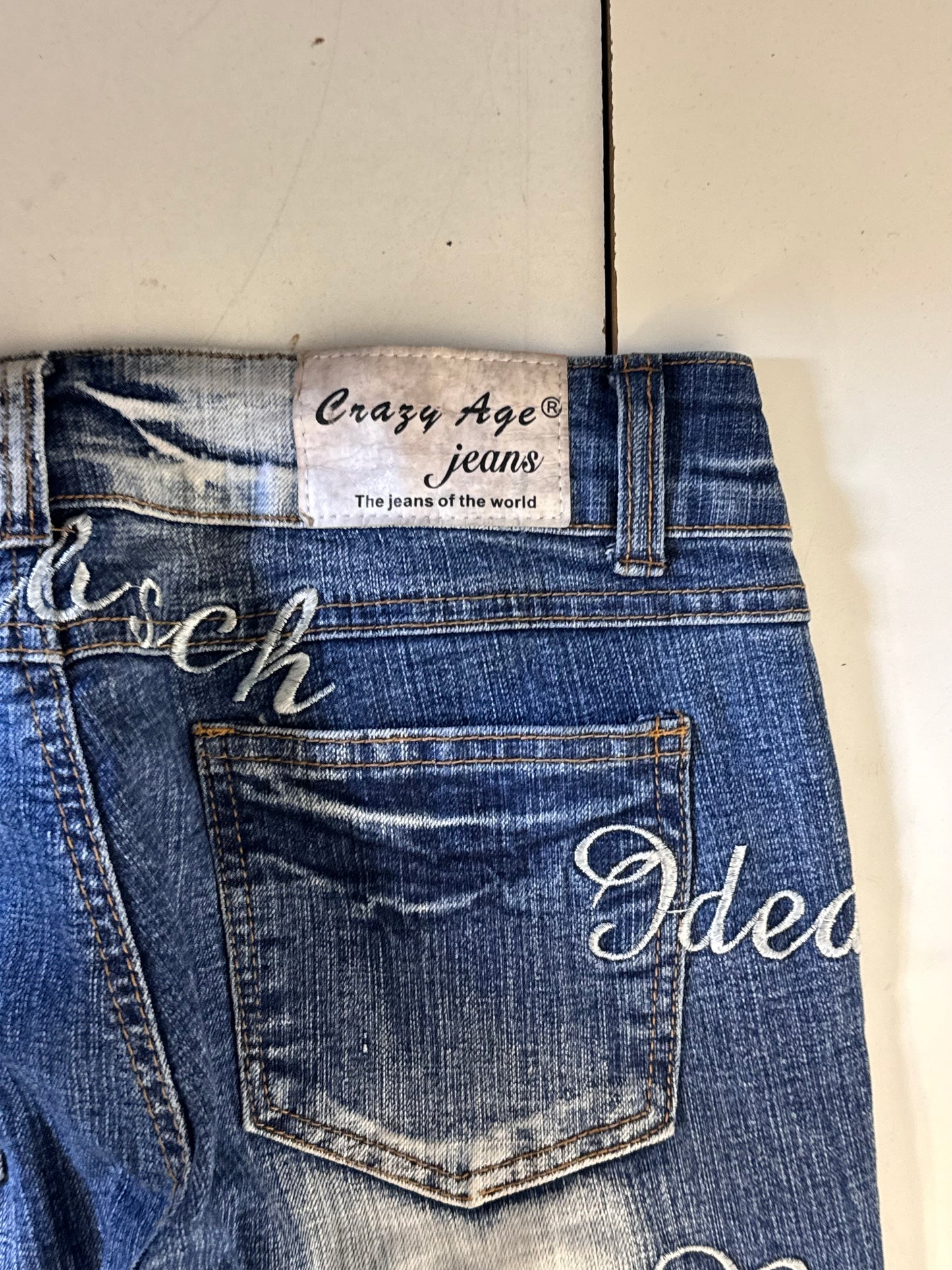 Lågmidjade jeans stl: S