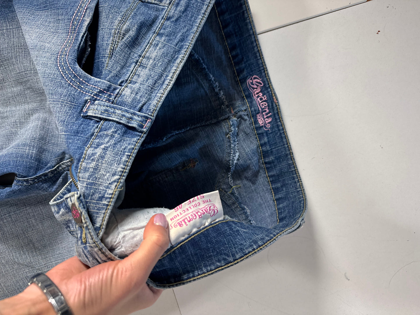 Lågmidjade jeans stl: L