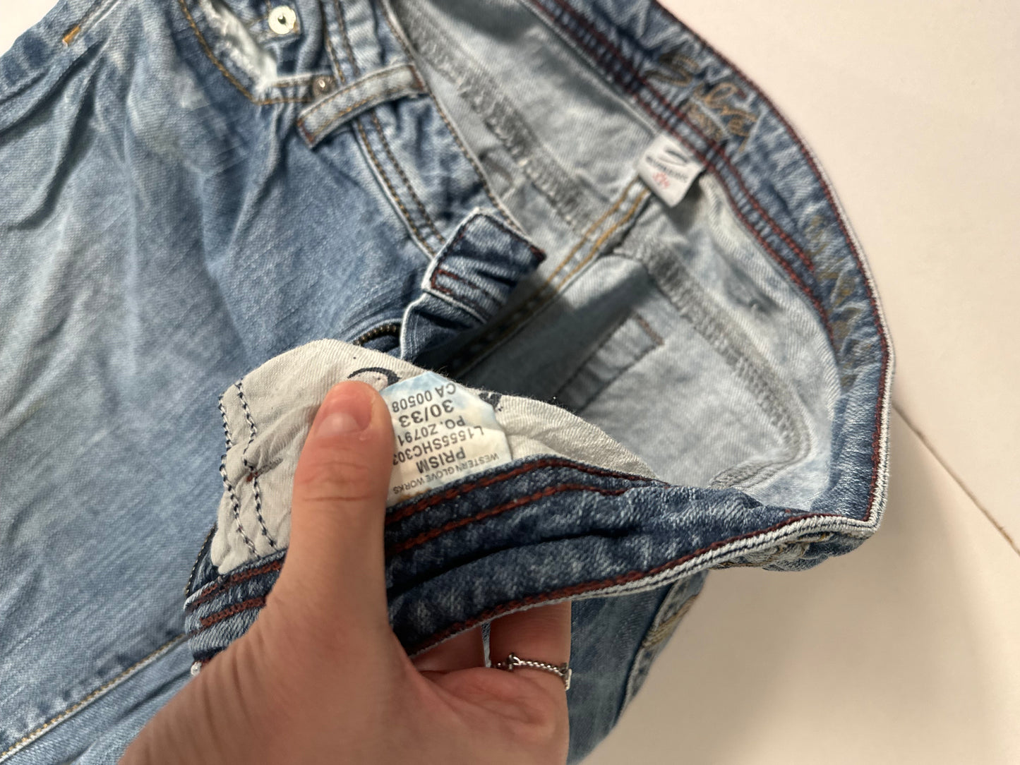 Lavt liv jeans str: S/M