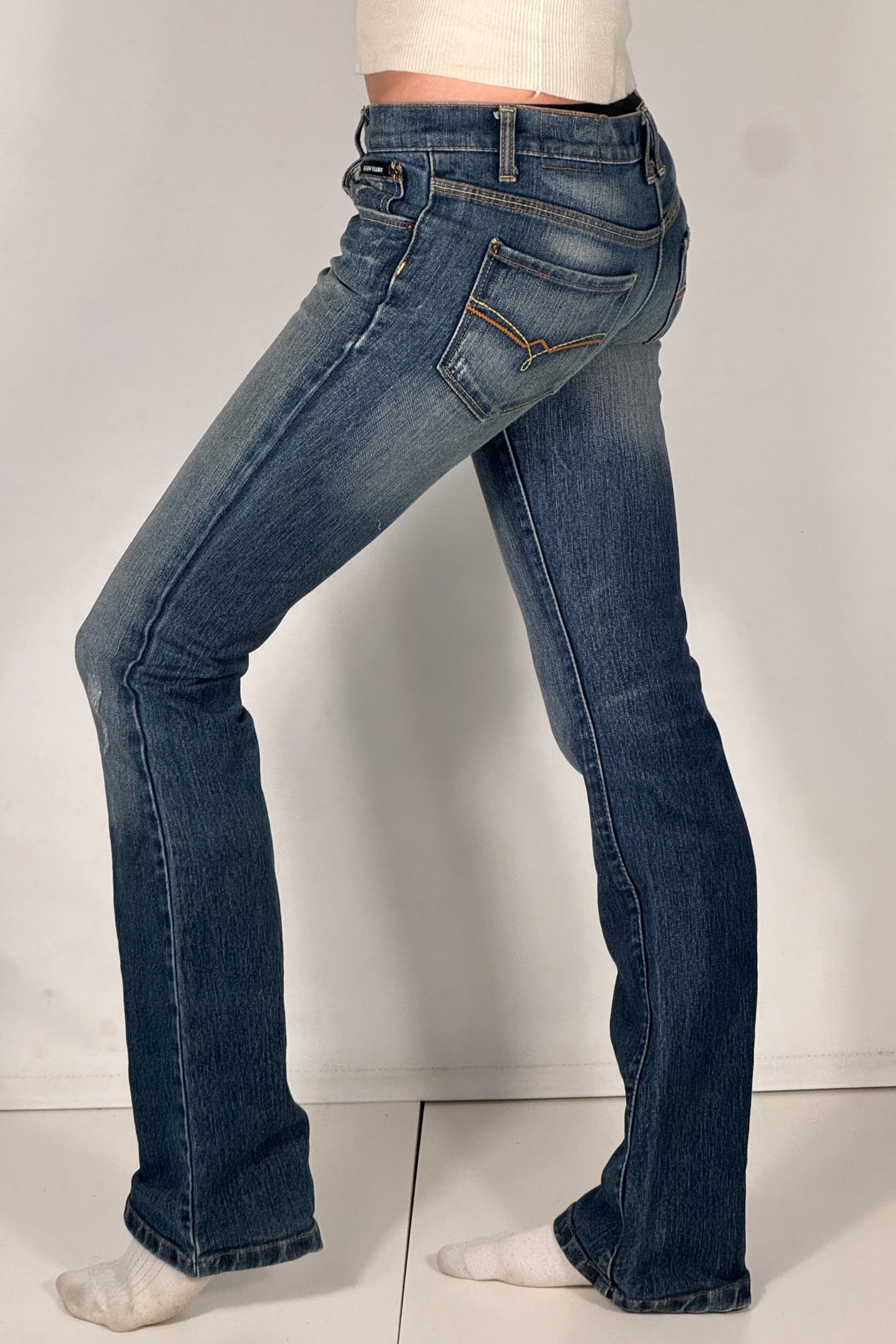 Lavlivede jeans str: XS