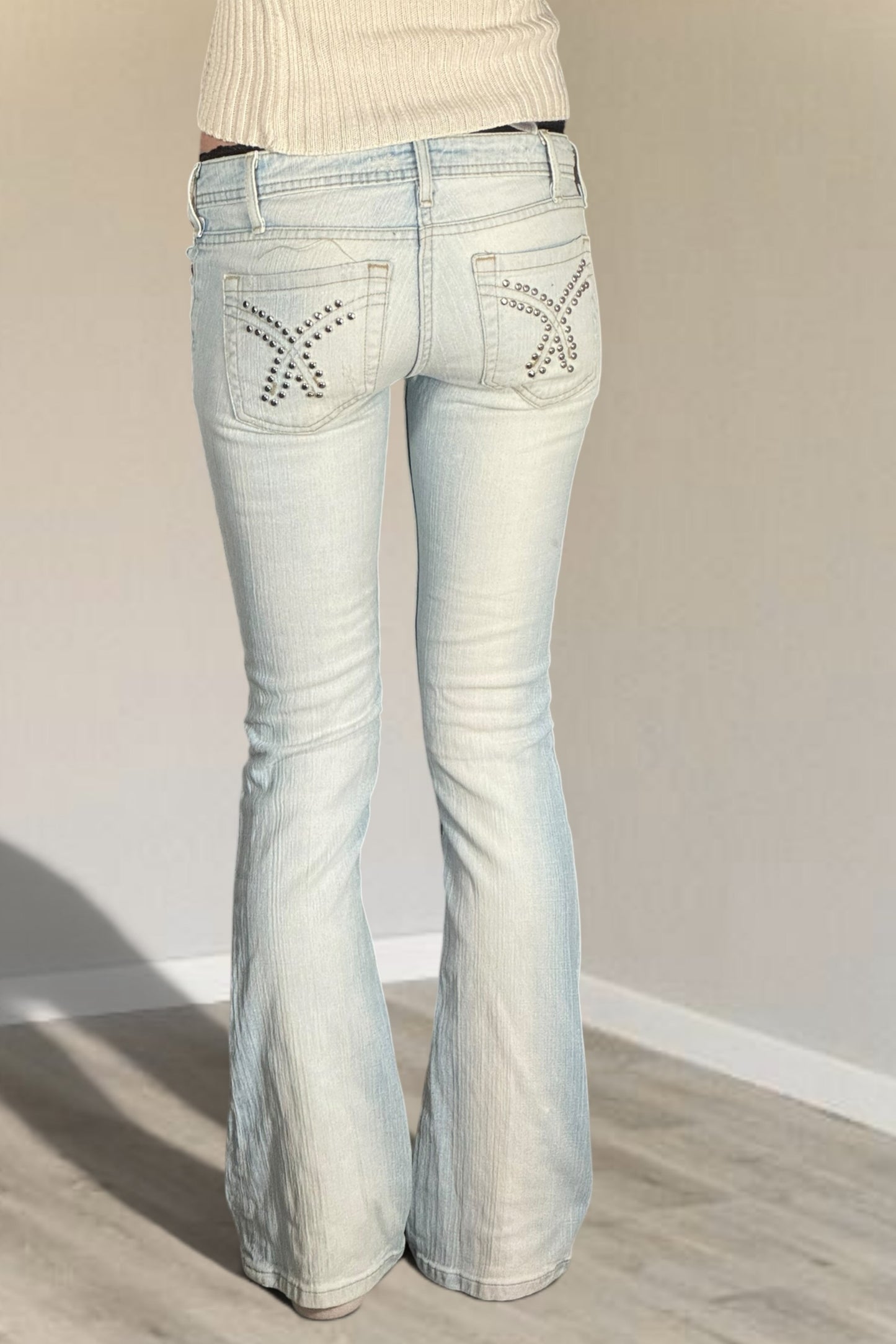 Lågmidjade jeans stl: XXS