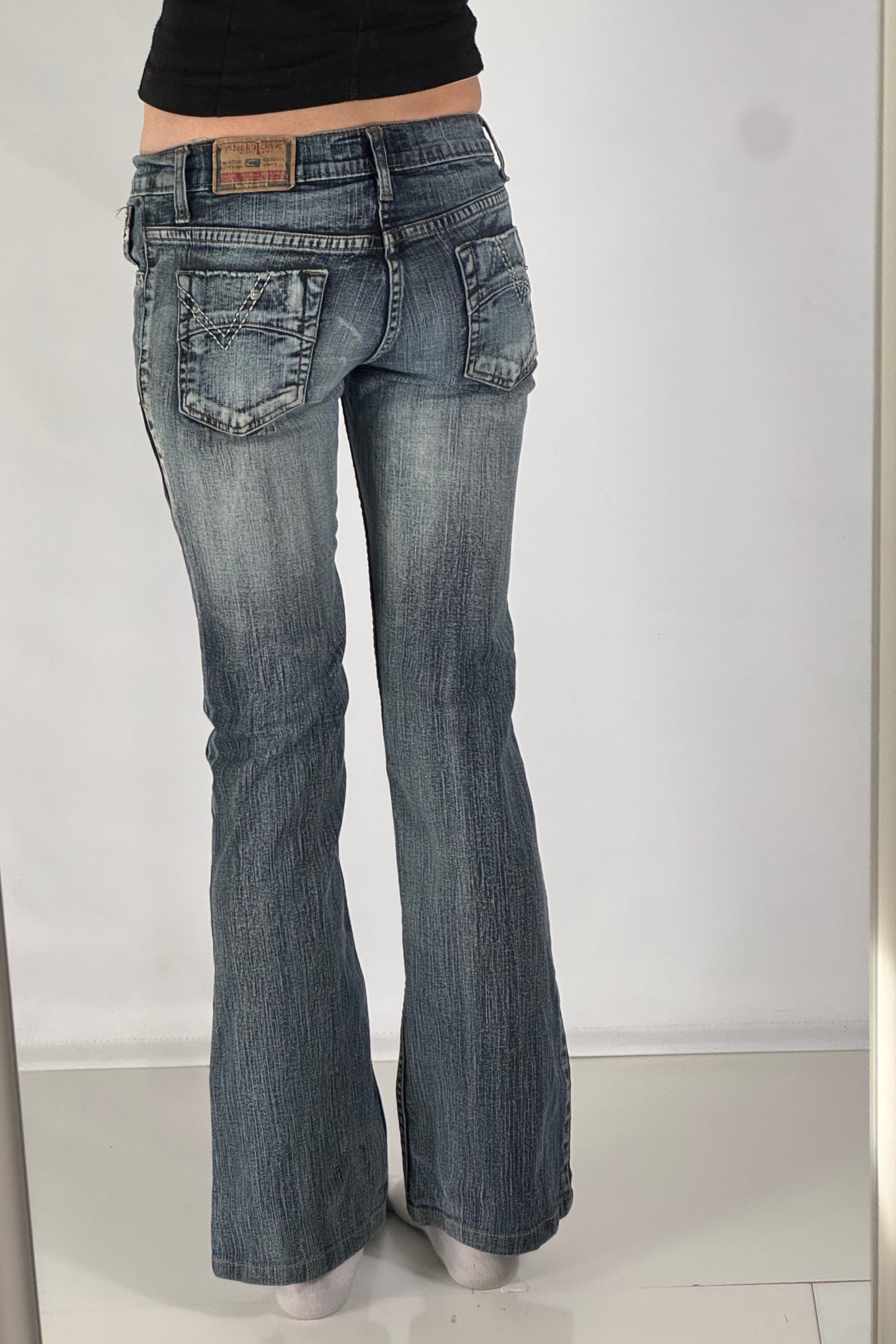 Lågmidjade jeans stl: XS