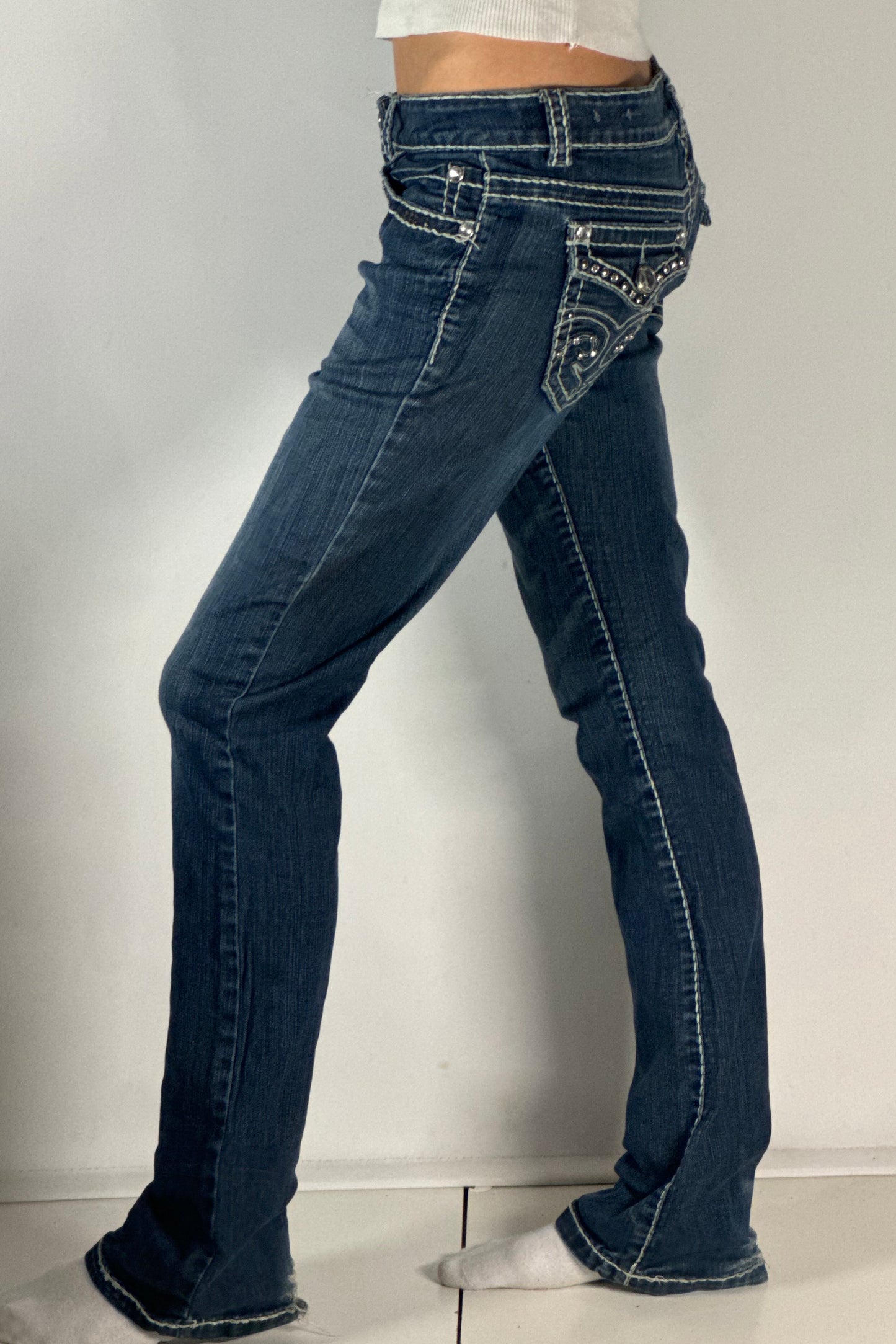 Lågmidjade jeans stl: XS/S