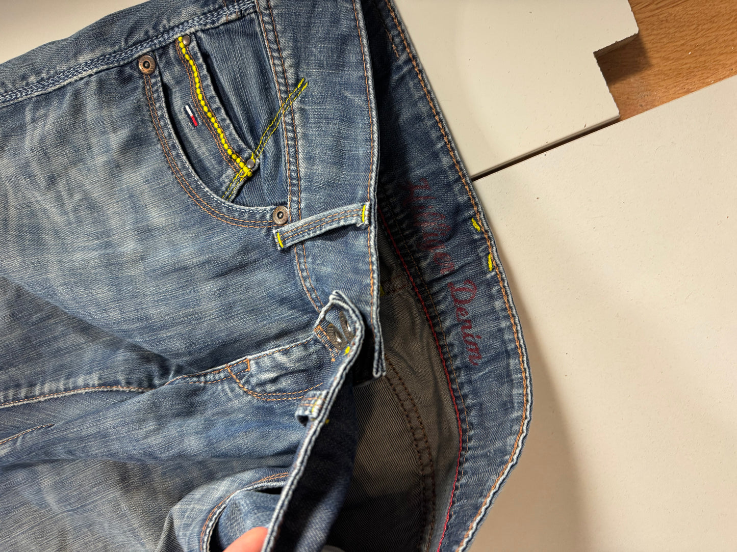 Lågmidjade jeans stl: M