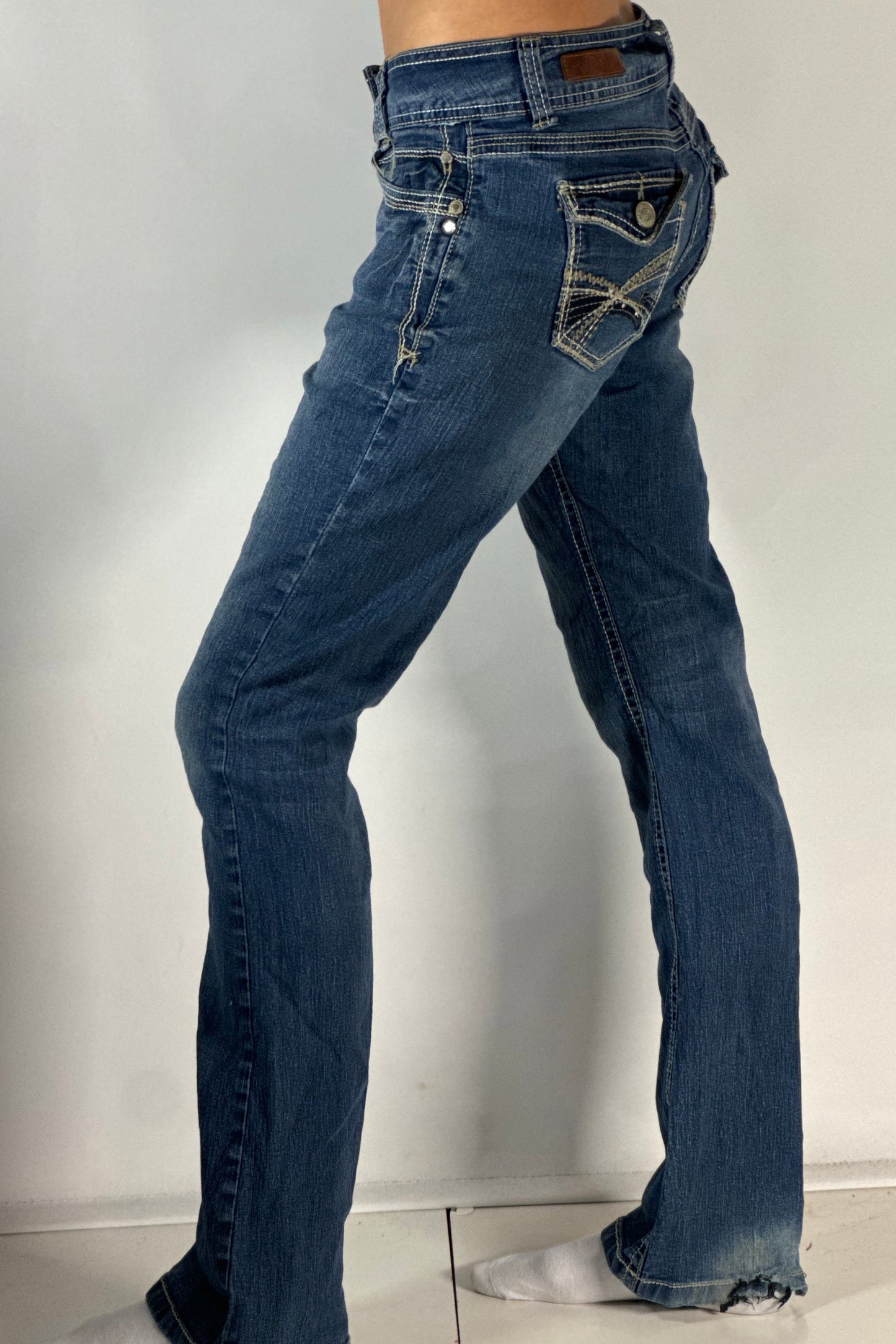 Lågmidjade jeans stl: XS