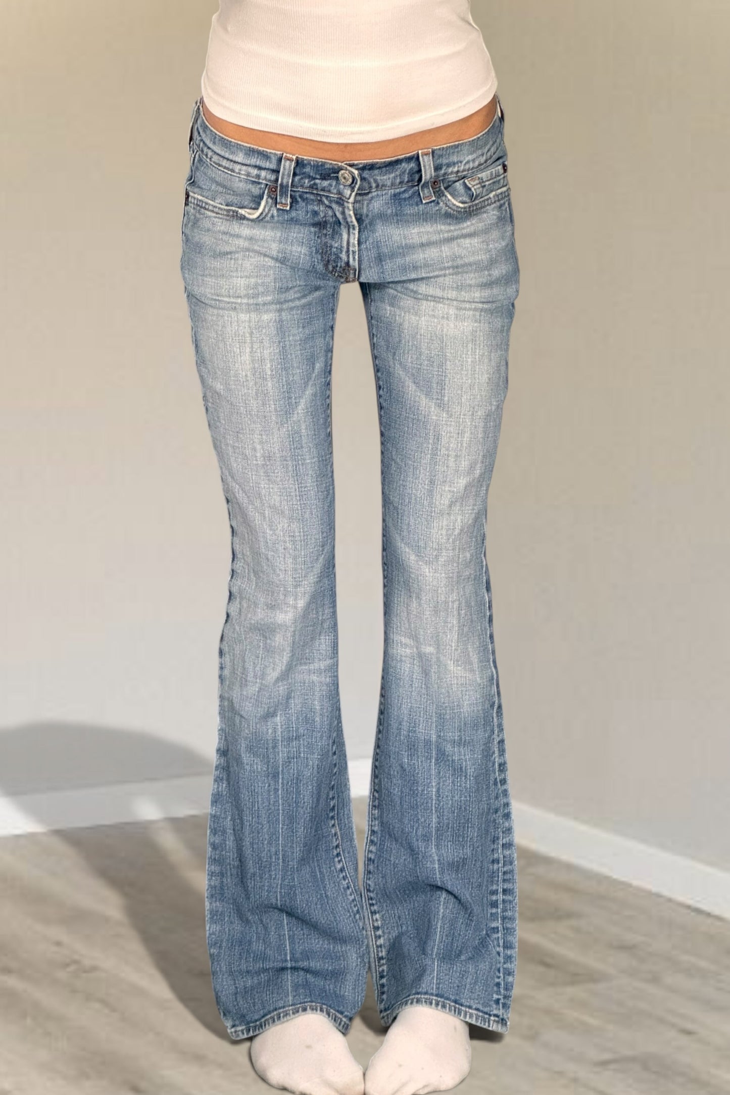Lågmidjade jeans stl: S
