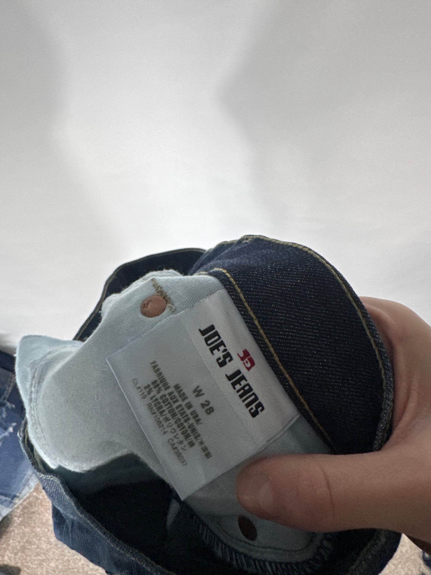 Lågmidjade jeans stl: M