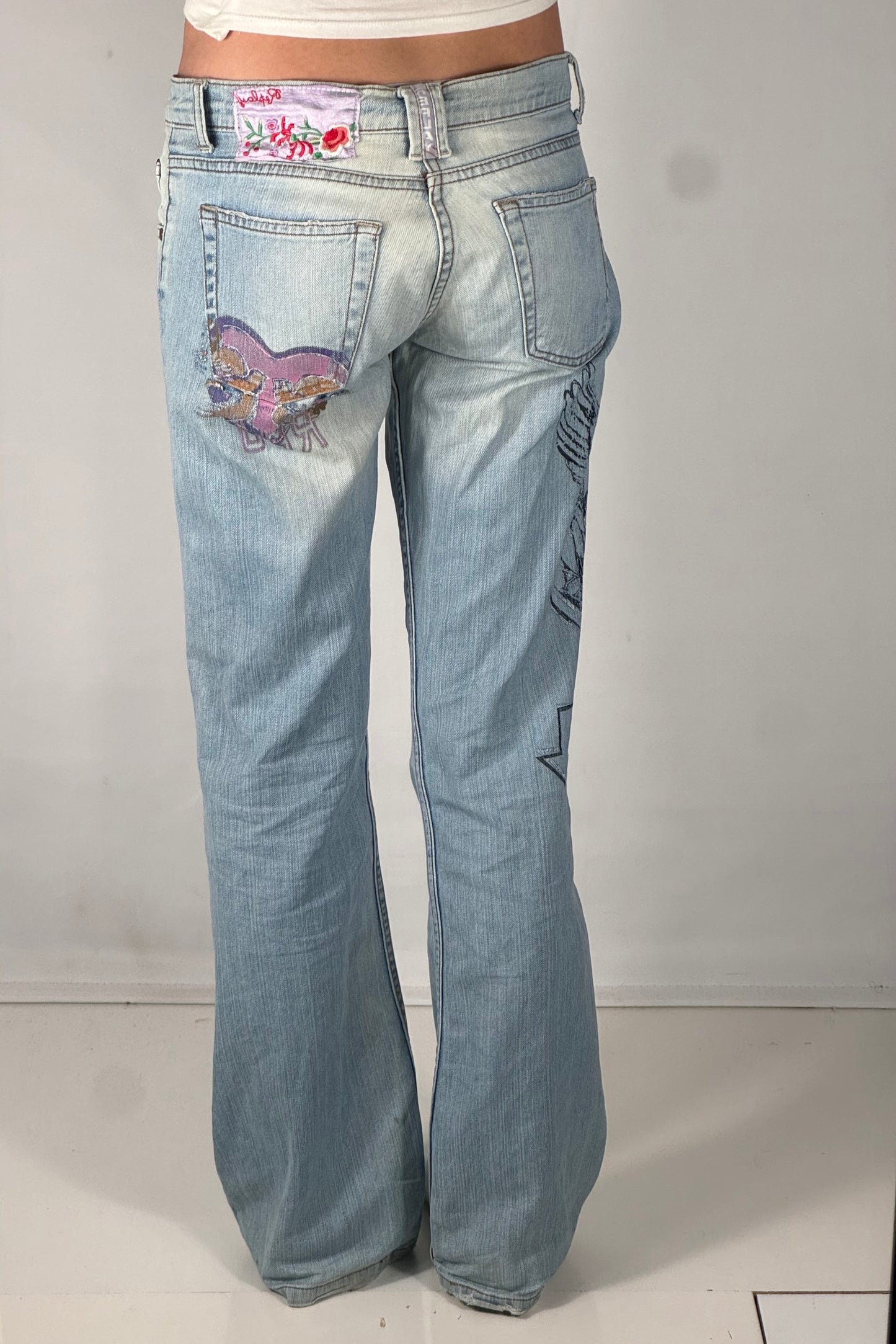Lavlivsjeans str: S