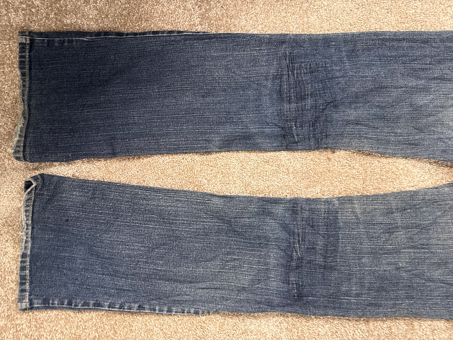 Lågmidjade jeans stl: S