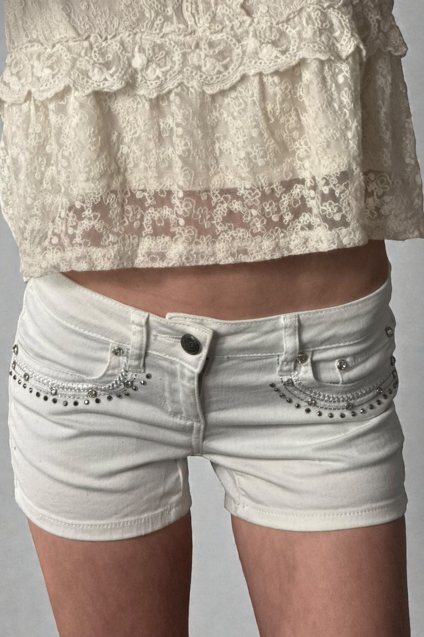 Jeans shorts stl: