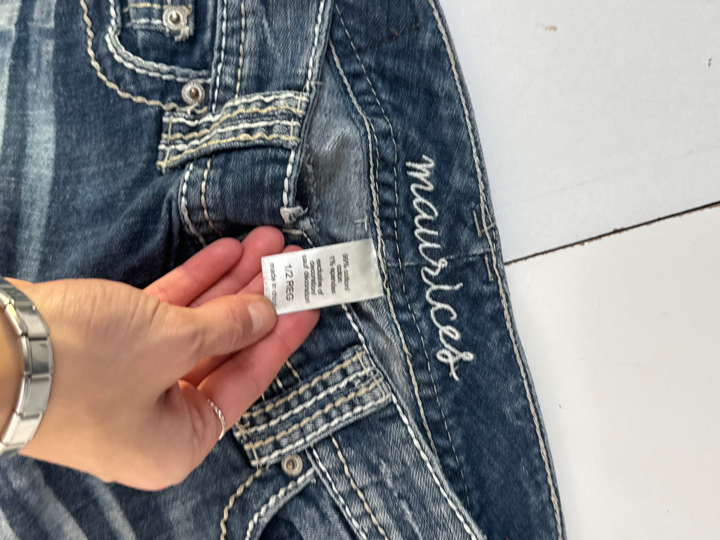 Lågmidjade jeans stl: XS