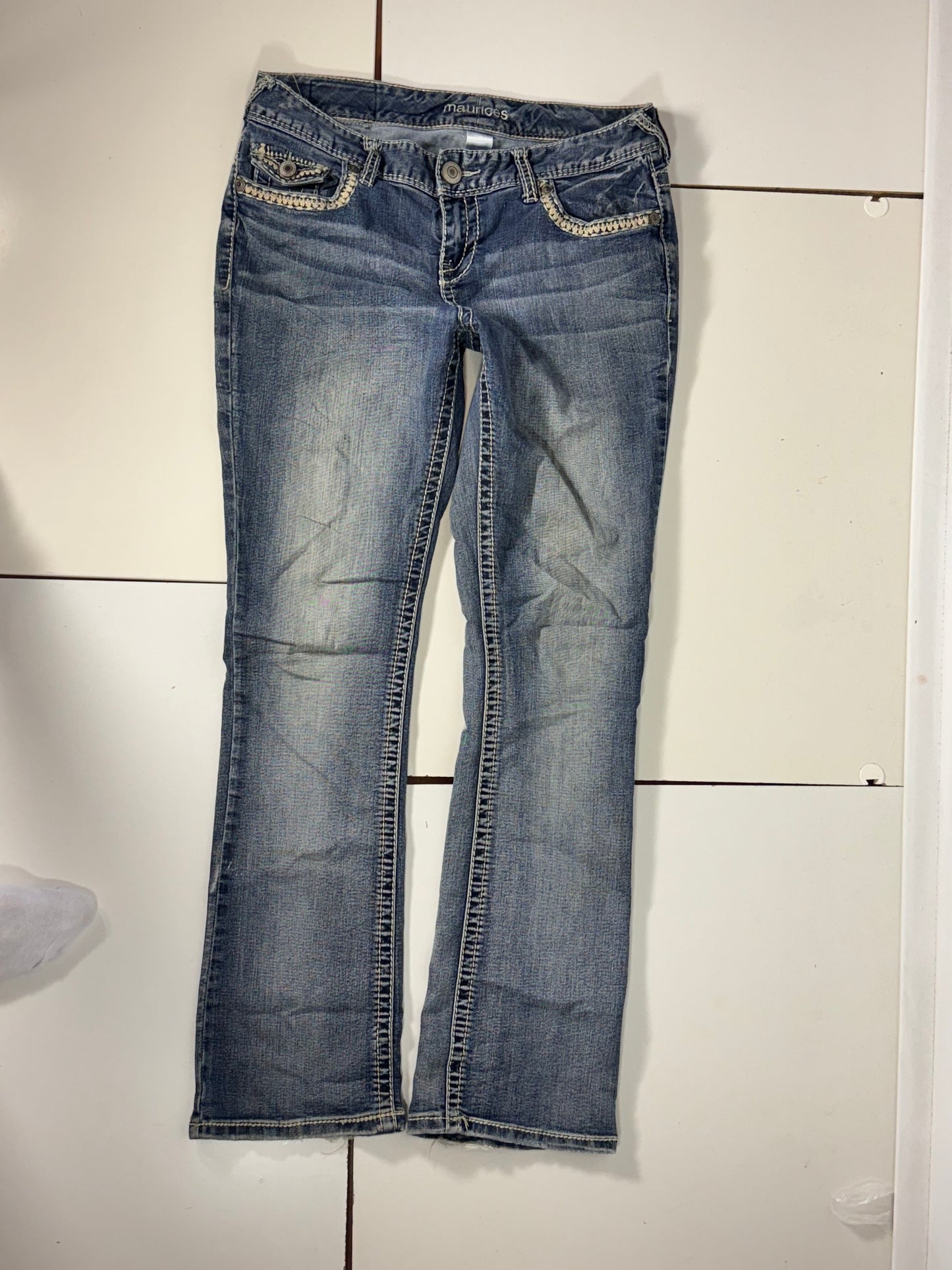 Lågmidjade jeans stl: S