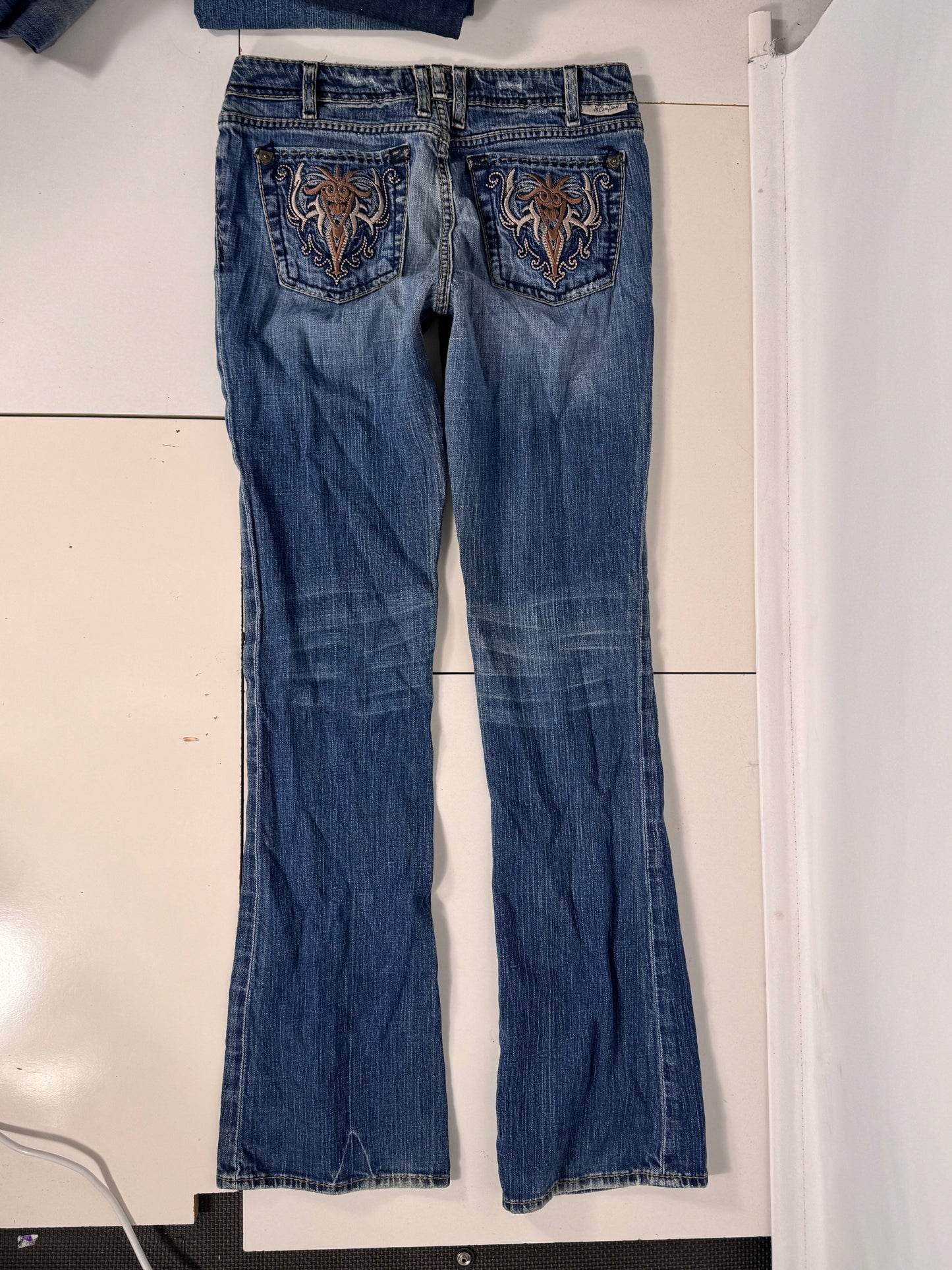 Lavtaljede jeans str: S