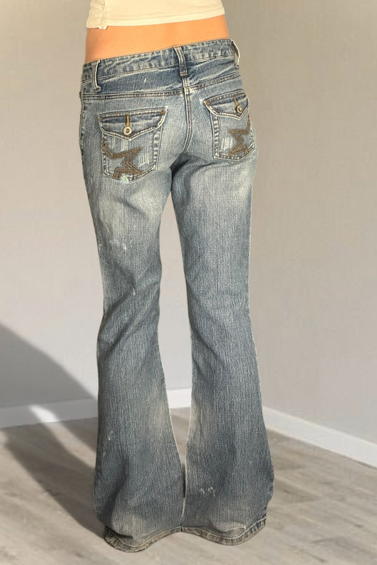 Lågmidjade jeans stl: XS/S