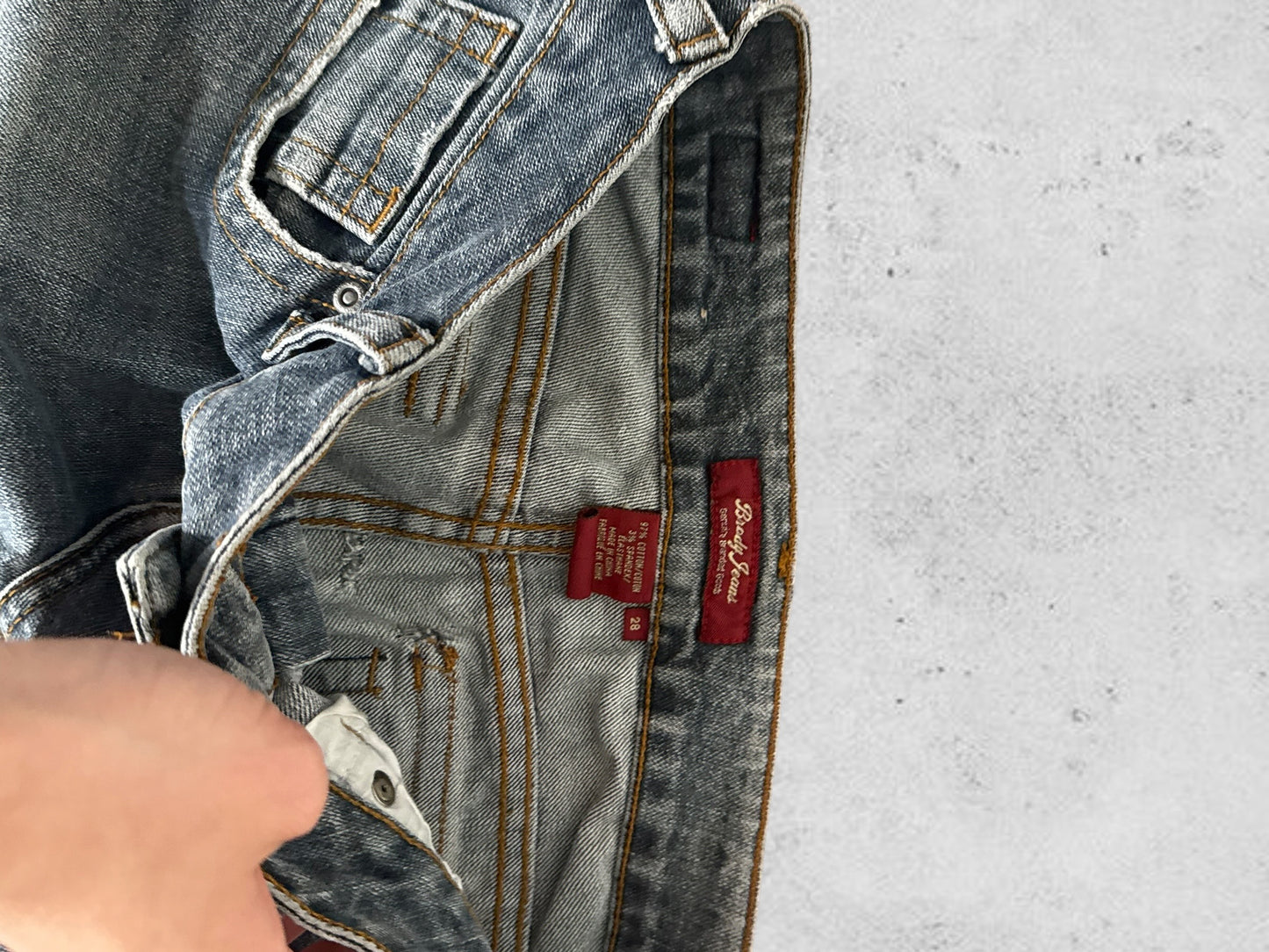 Lågmidjade jeans stl: S
