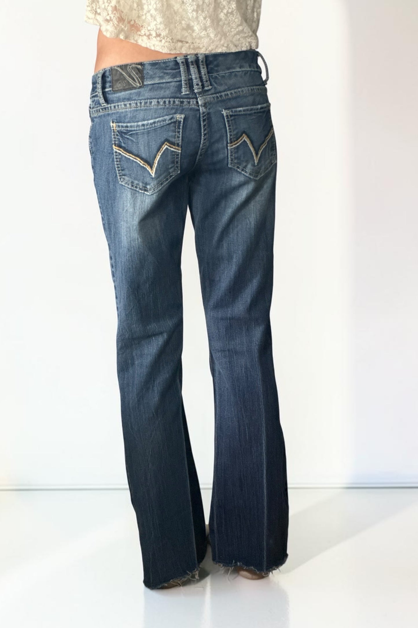 Lågmidjade jeans stl: XS