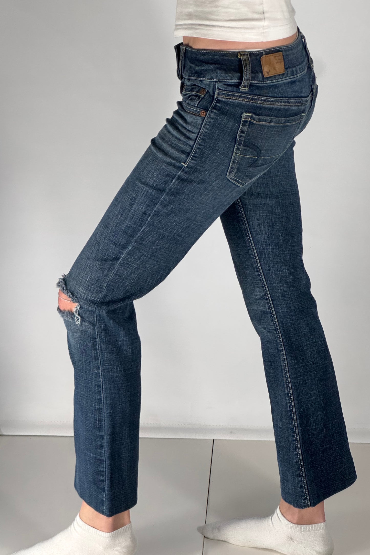 Lågmidjade jeans stl: XXS