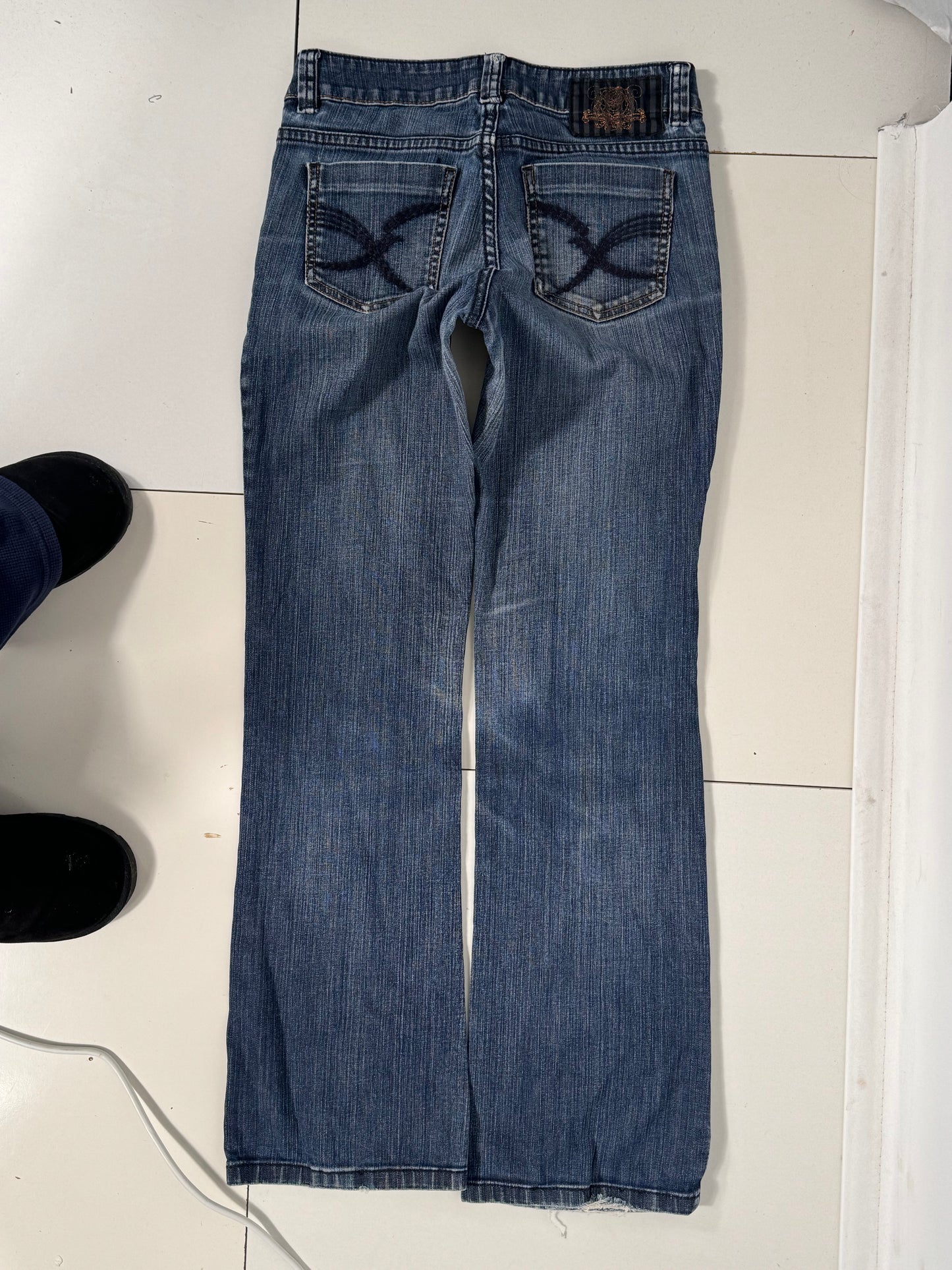 Lavt liv jeans str: XS